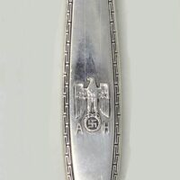 D.G. AH Silverware Dinner Knife, Formal Pattern.