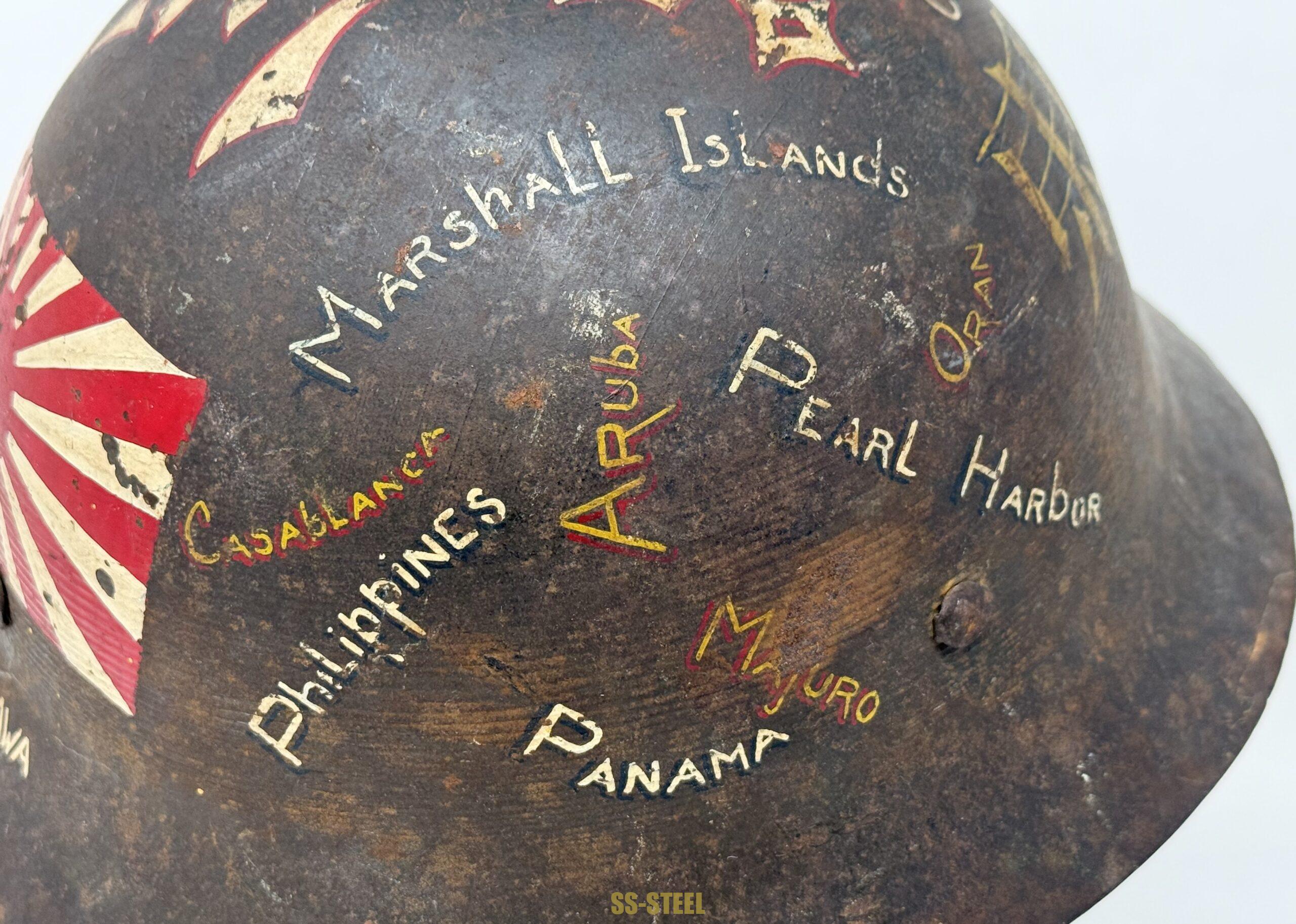 Japanese VET ART Helmet - Vet Trophy PEARL HARBOR - Image 15