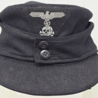 Service Worn SS Panzer M43 Cap