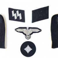 Waffen-SS Enlisted Insignia Grouping