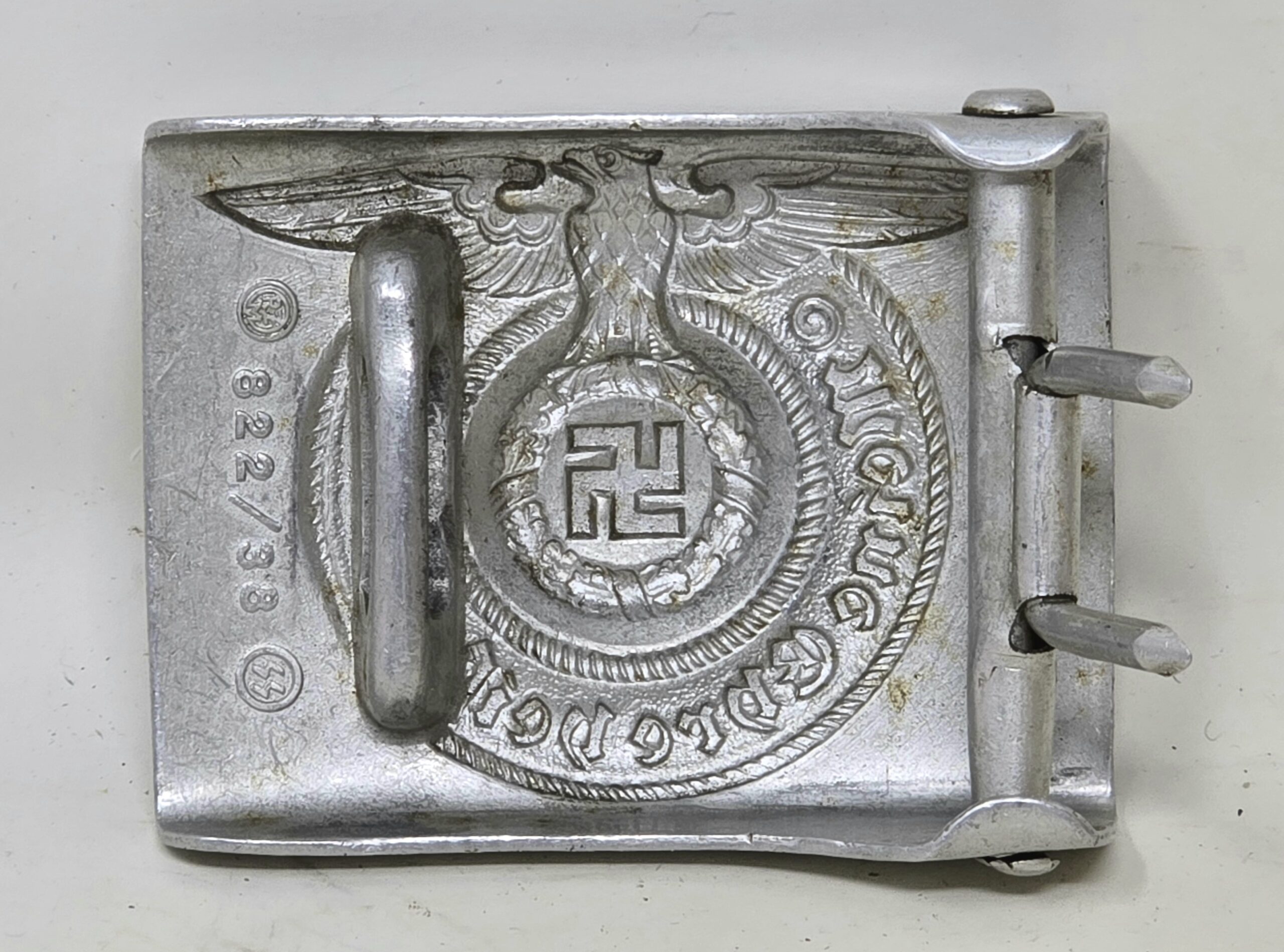 Waffen-SS Belt Buckle, Aluminum - Image 3