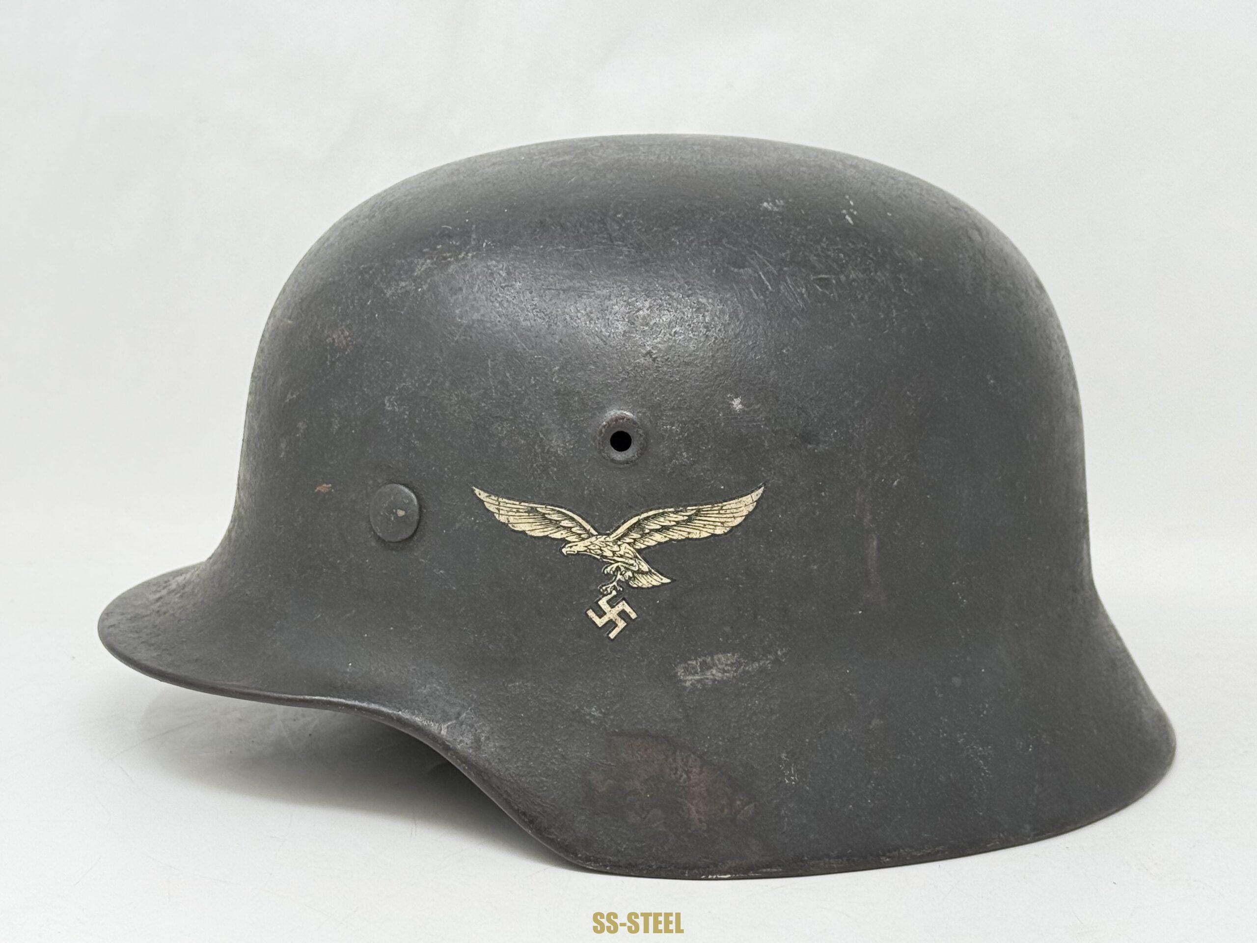 Luftwaffe M40 Single Decal Helmet Ex Whitewash - Image 2