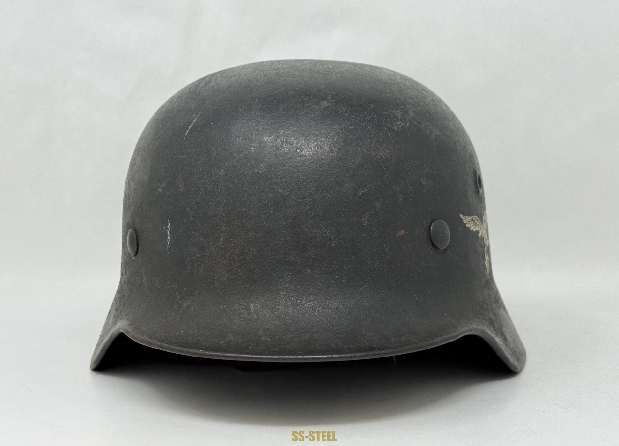 Luftwaffe M40 Single Decal Helmet Ex Whitewash - Image 4