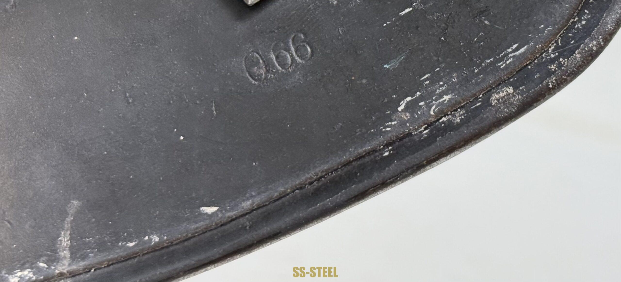 Luftwaffe M35 Double Decal Whitewash Camo Helmet - Image 11