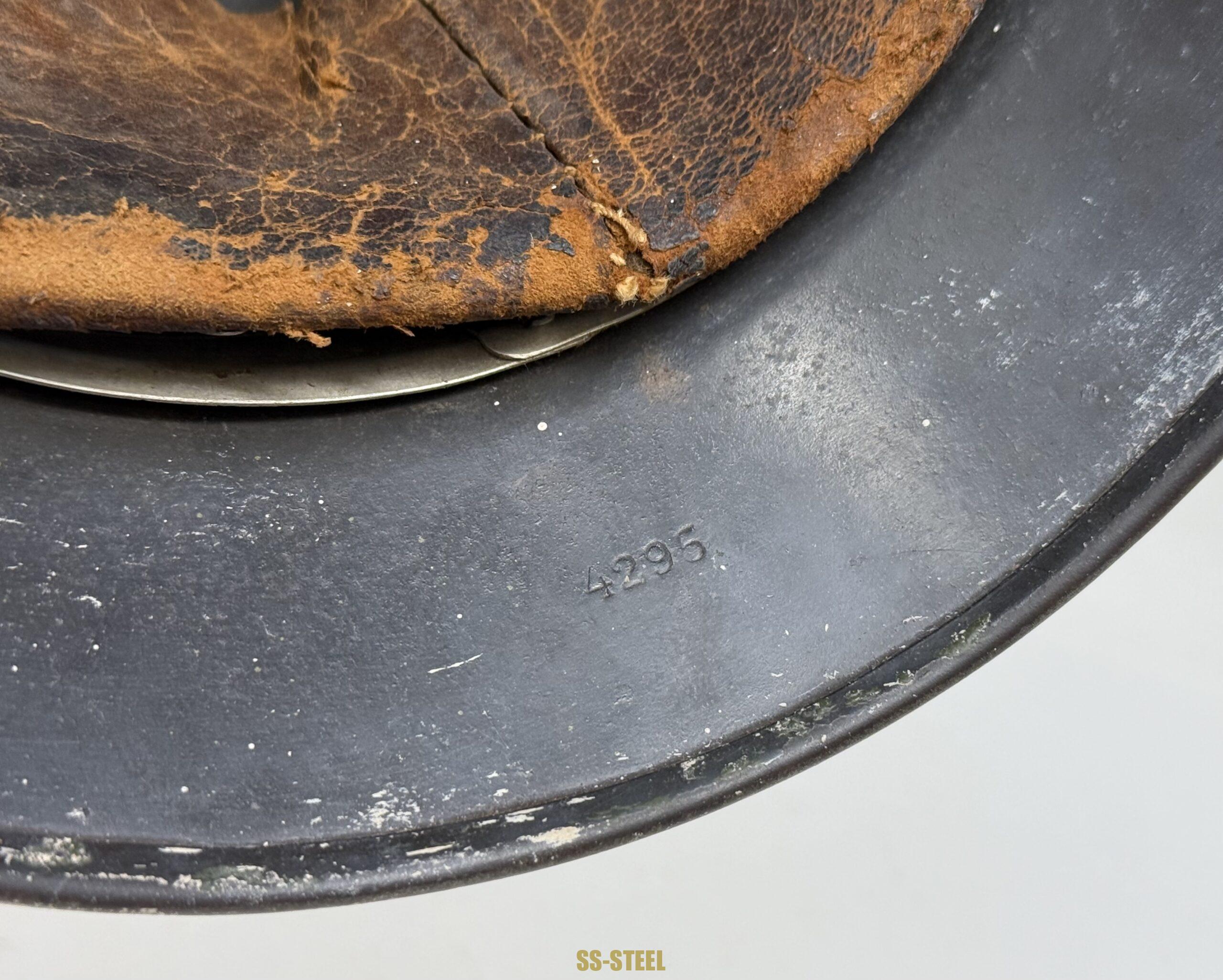 Luftwaffe M35 Double Decal Whitewash Camo Helmet - Image 12