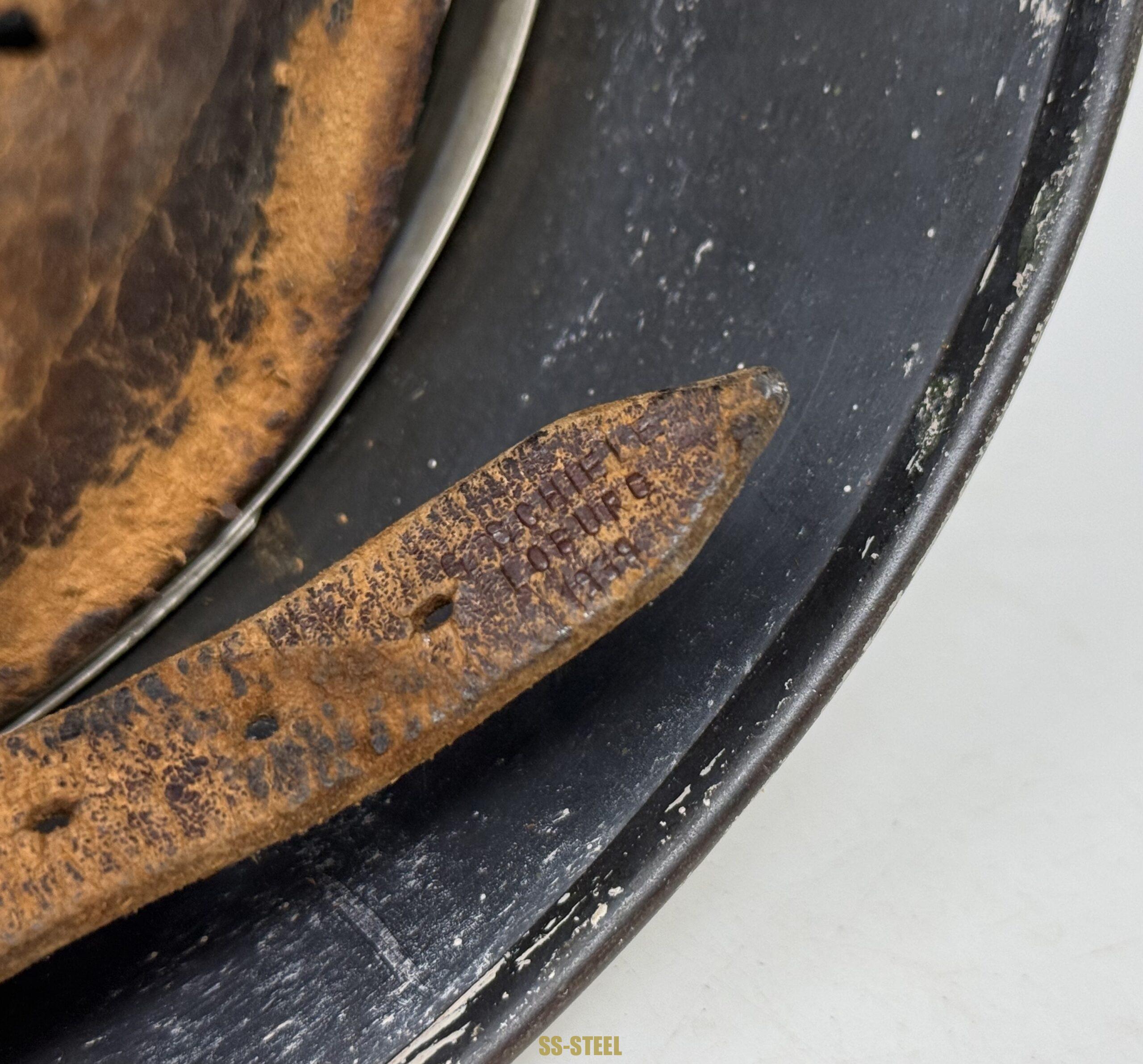 Luftwaffe M35 Double Decal Whitewash Camo Helmet - Image 13