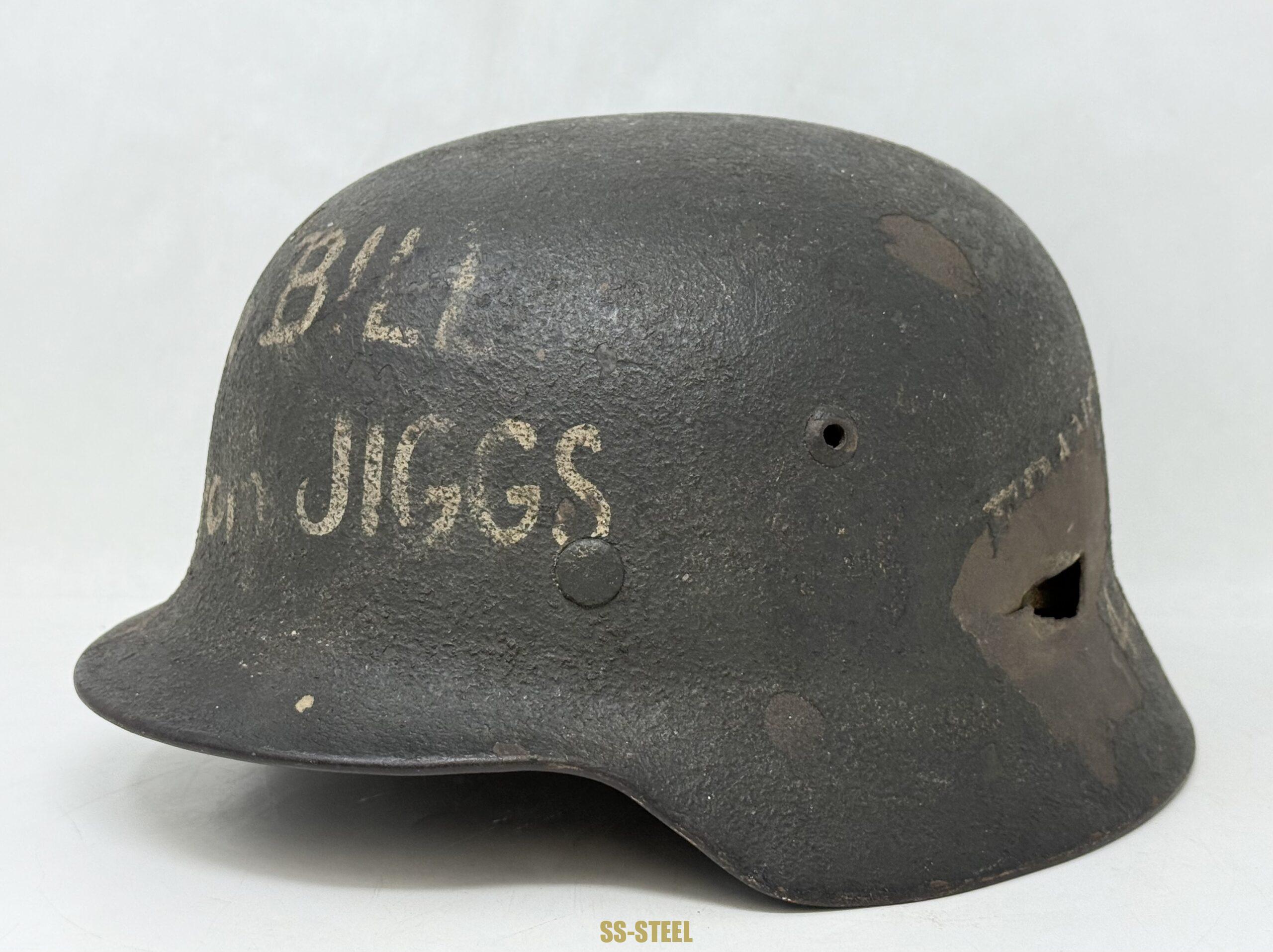 M35 Battle Damaged Veteran Helmet - Image 2