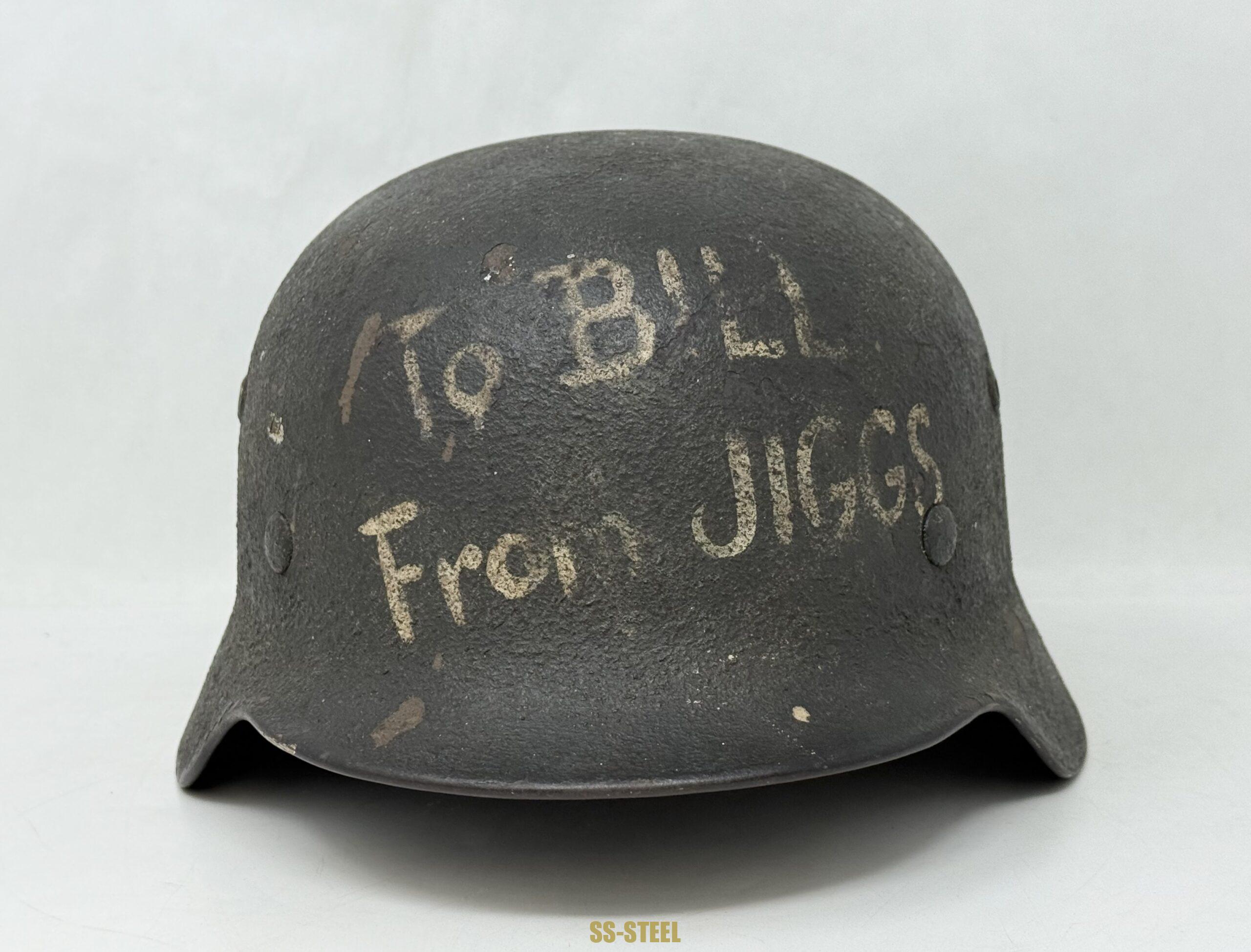 M35 Battle Damaged Veteran Helmet - Image 3
