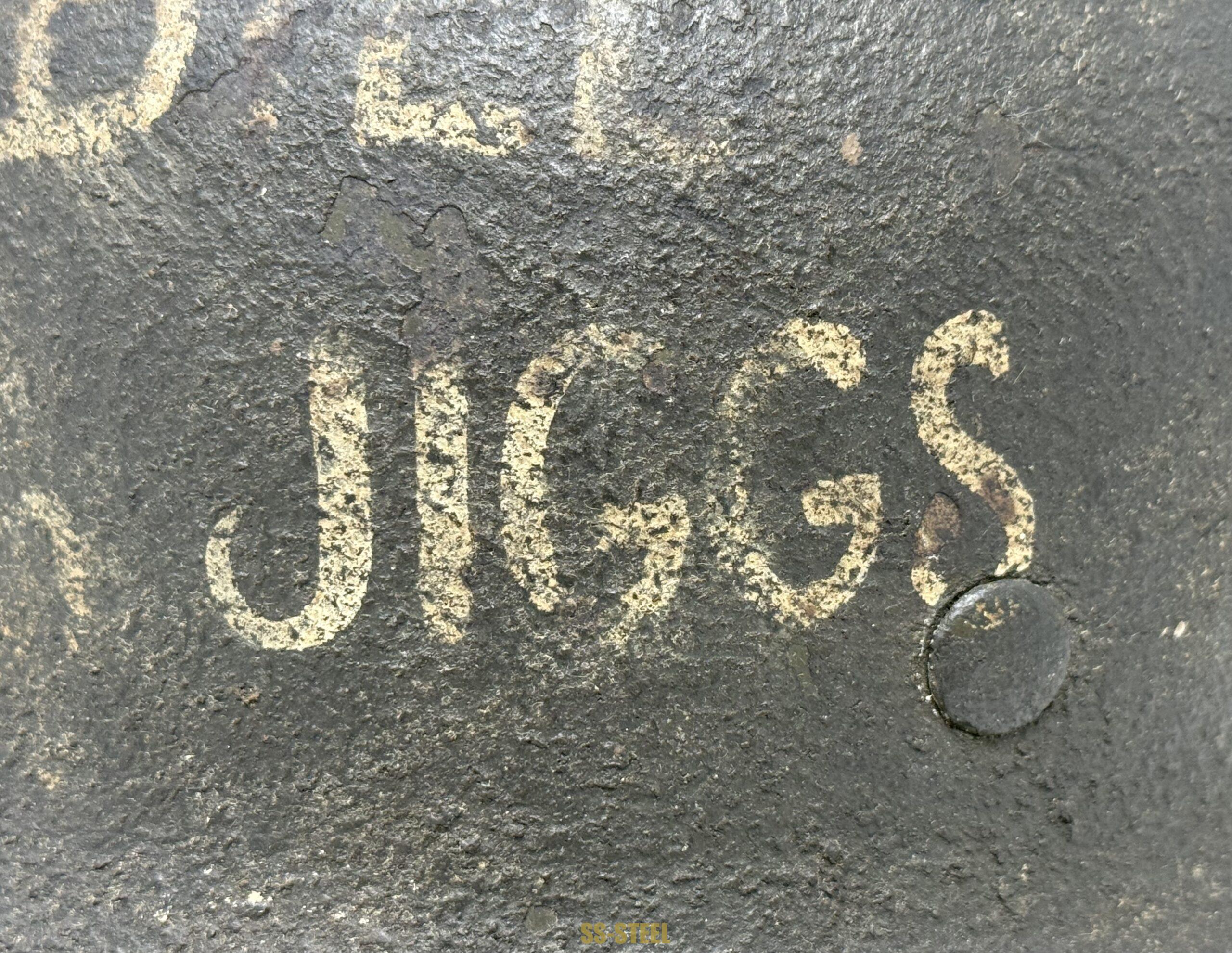 M35 Battle Damaged Veteran Helmet - Image 14