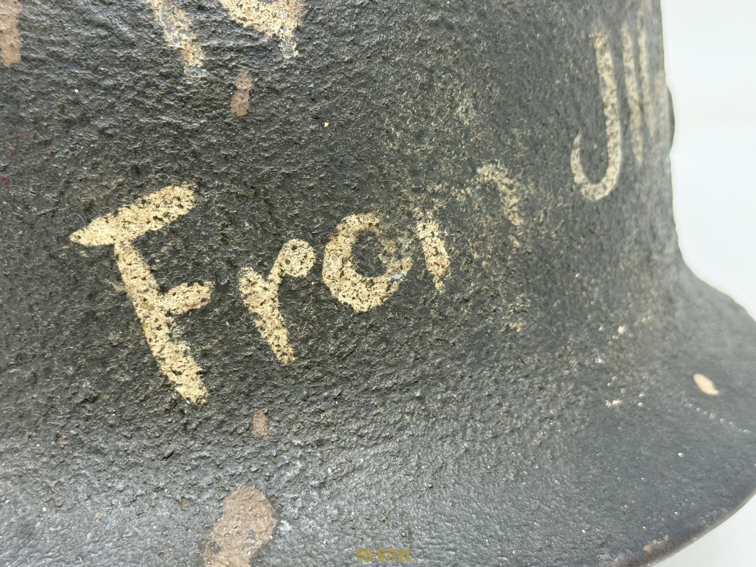 M35 Battle Damaged Veteran Helmet - Image 15