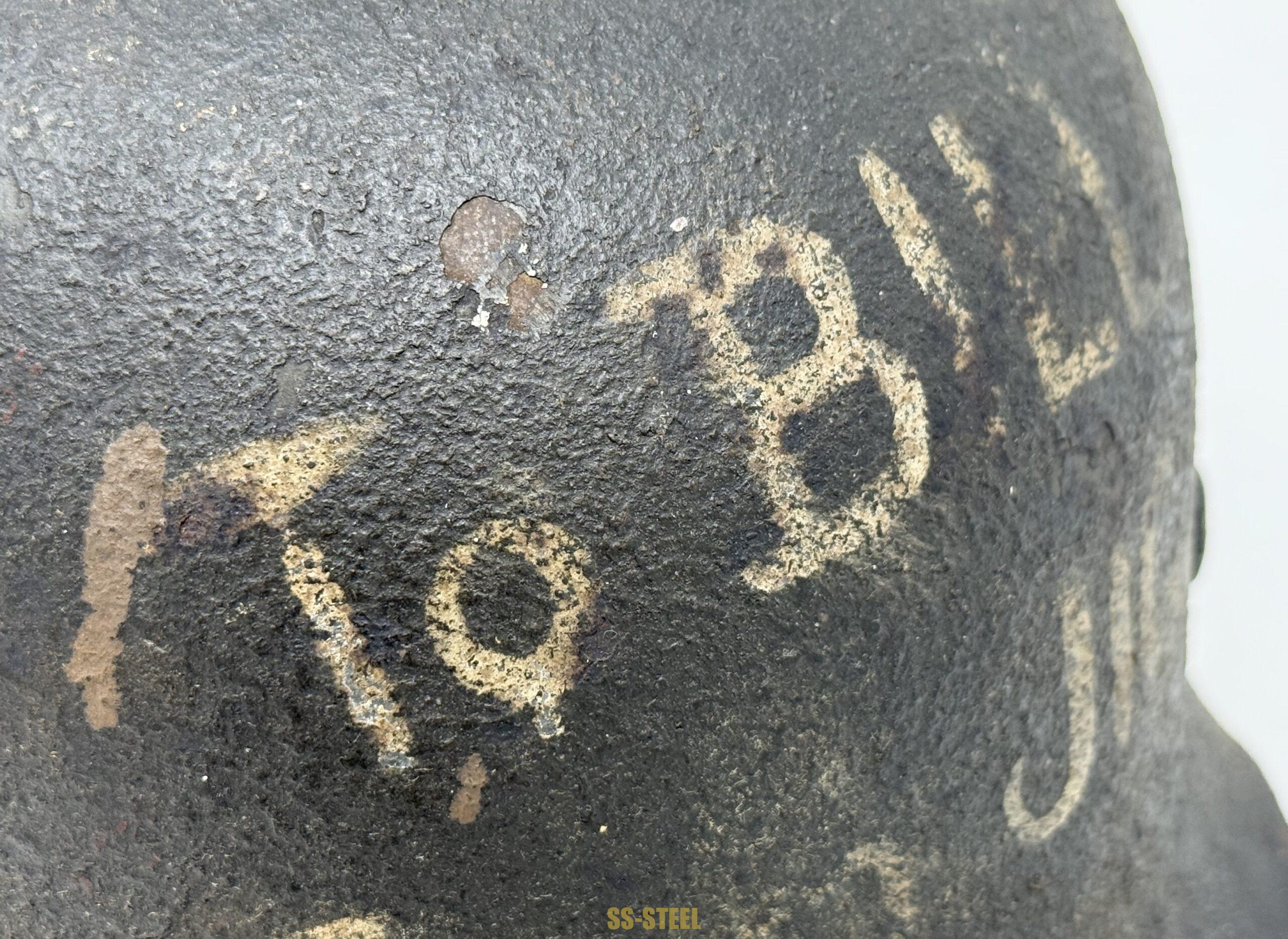 M35 Battle Damaged Veteran Helmet - Image 16