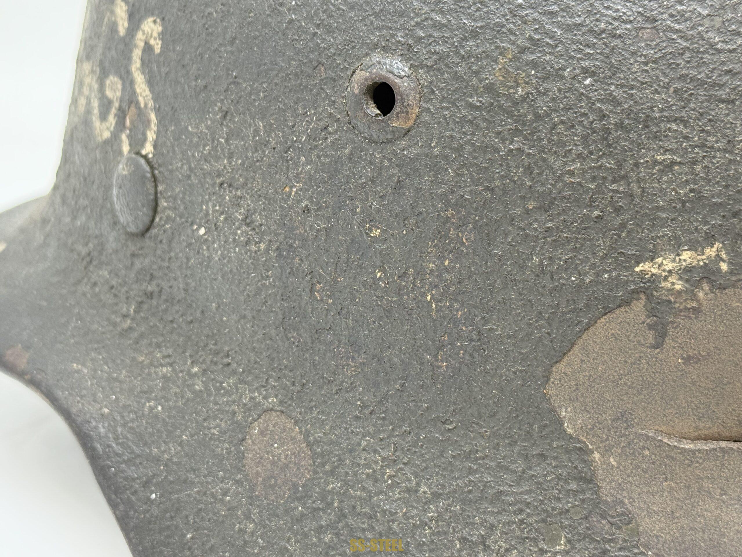 M35 Battle Damaged Veteran Helmet - Image 21