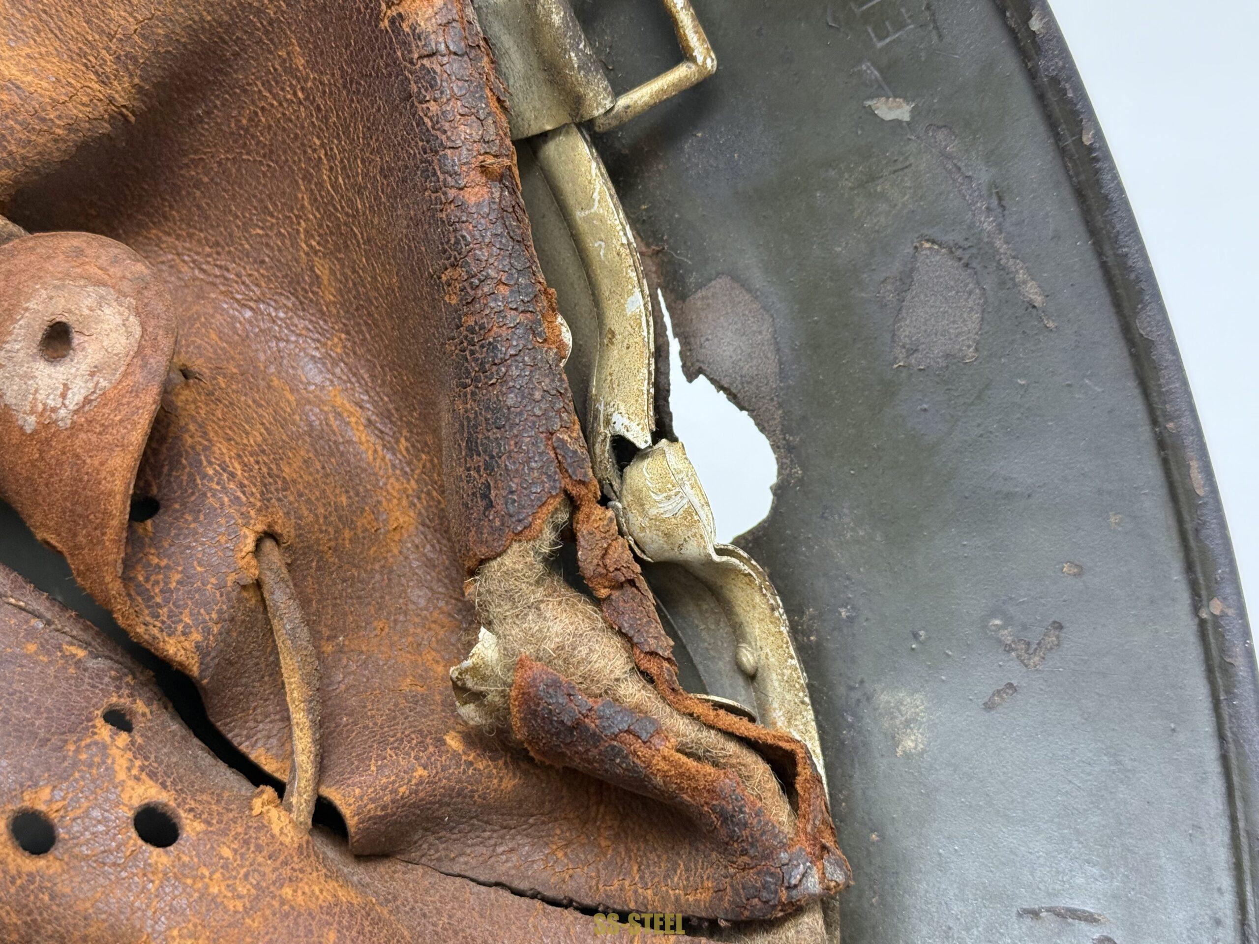 M35 Battle Damaged Veteran Helmet - Image 23