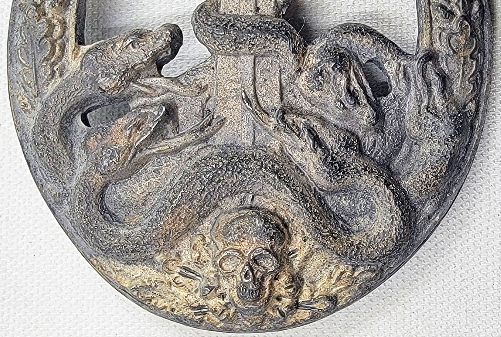 Anti-Partisan Badge in Silver, C.E. Juncker - Image 2