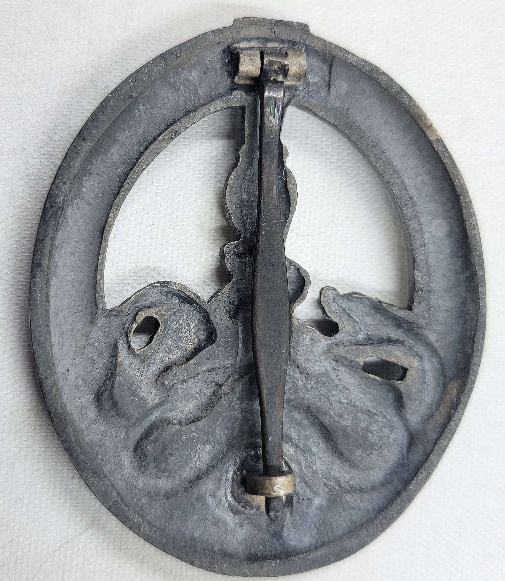 Anti-Partisan Badge in Silver, C.E. Juncker - Image 4