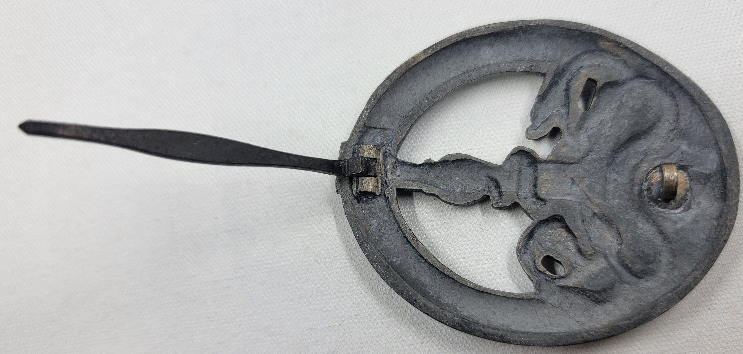 Anti-Partisan Badge in Silver, C.E. Juncker - Image 5