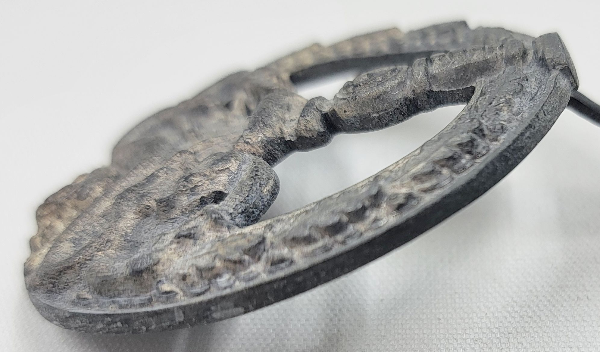 Anti-Partisan Badge in Silver, C.E. Juncker - Image 7