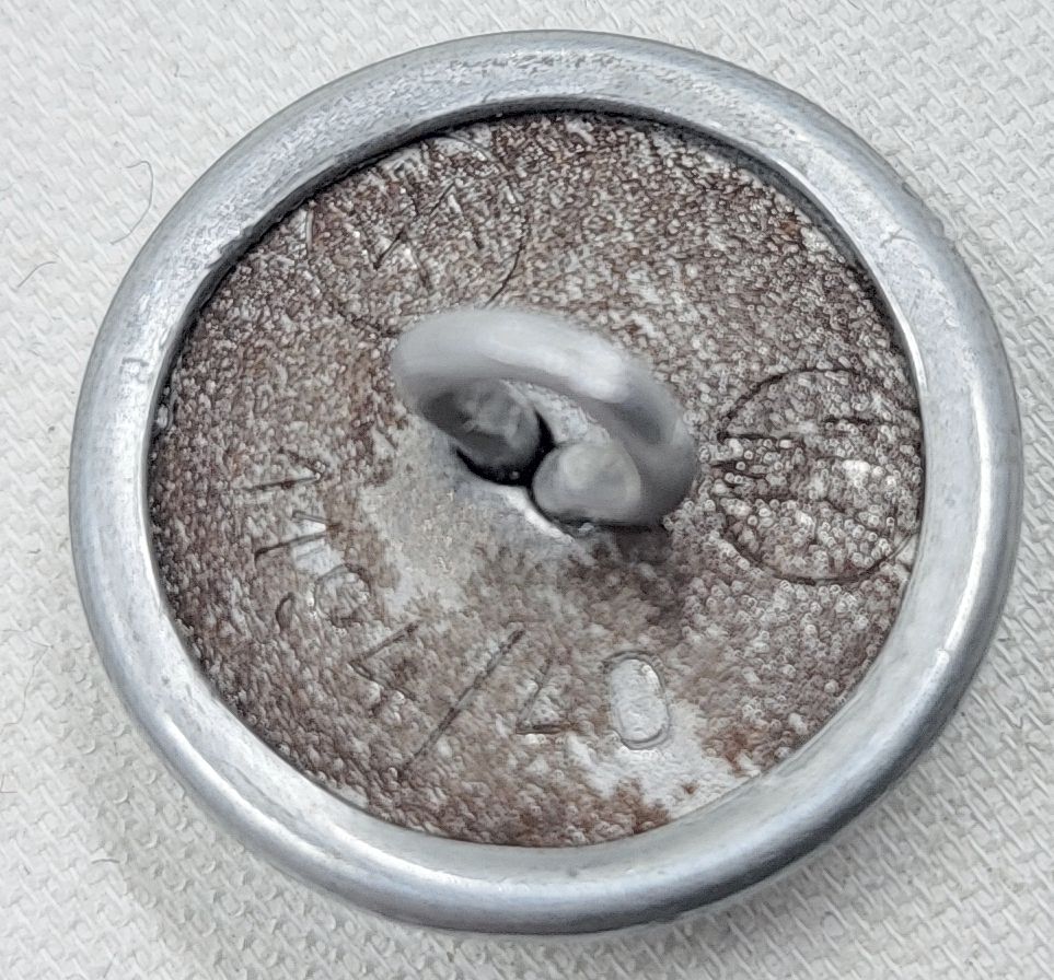 SS-VT Cap Skull Button with Mounting Ring - Image 3