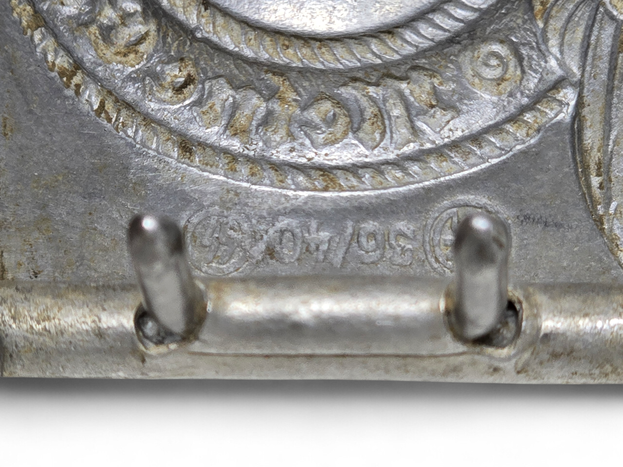 Waffen-SS Enlisted Buckle, Aluminum - Image 3