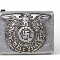 Waffen-SS Enlisted Buckle, RZM 155 / 39