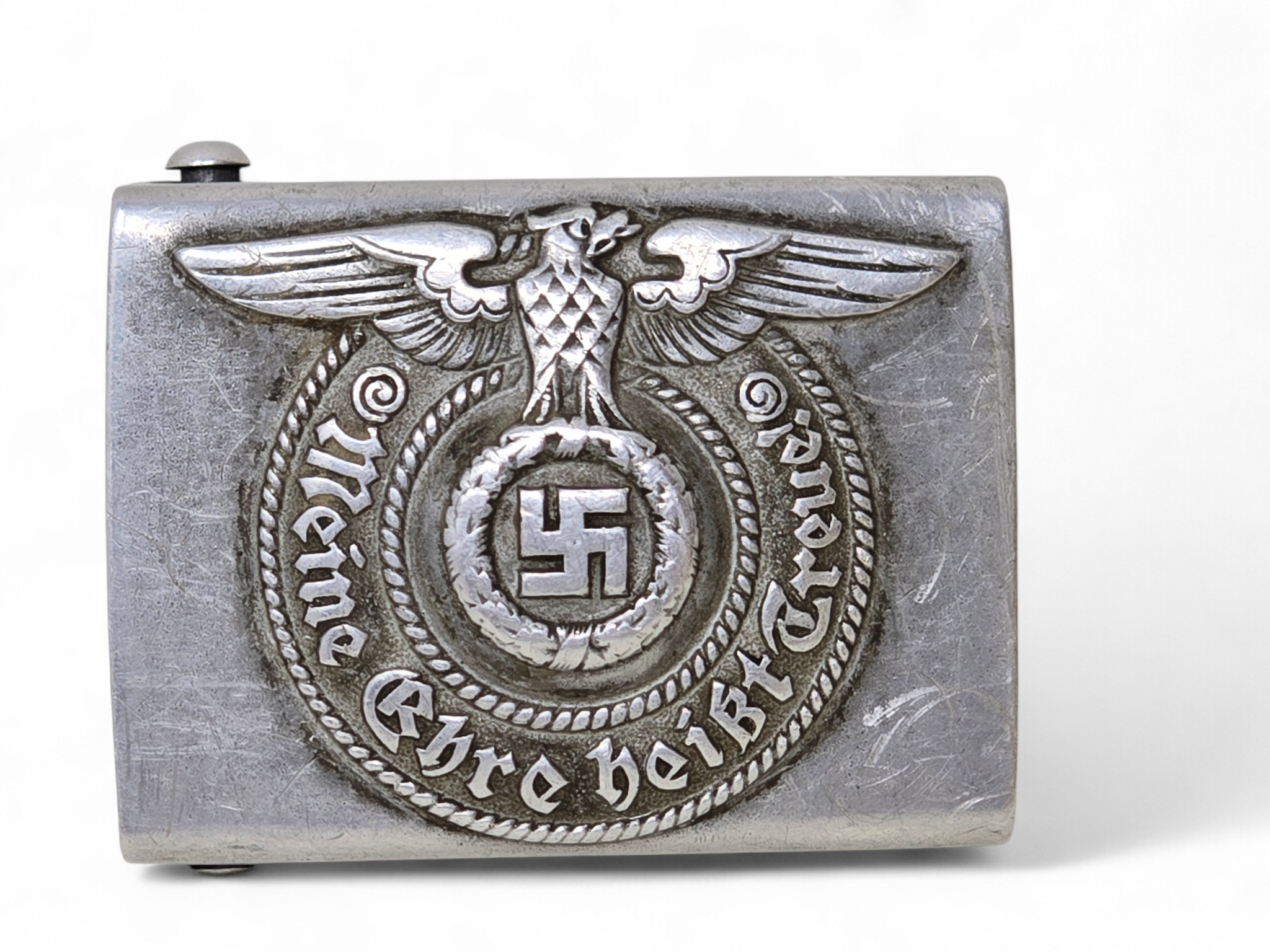 Waffen-SS Enlisted Buckle, RZM 155 / 39