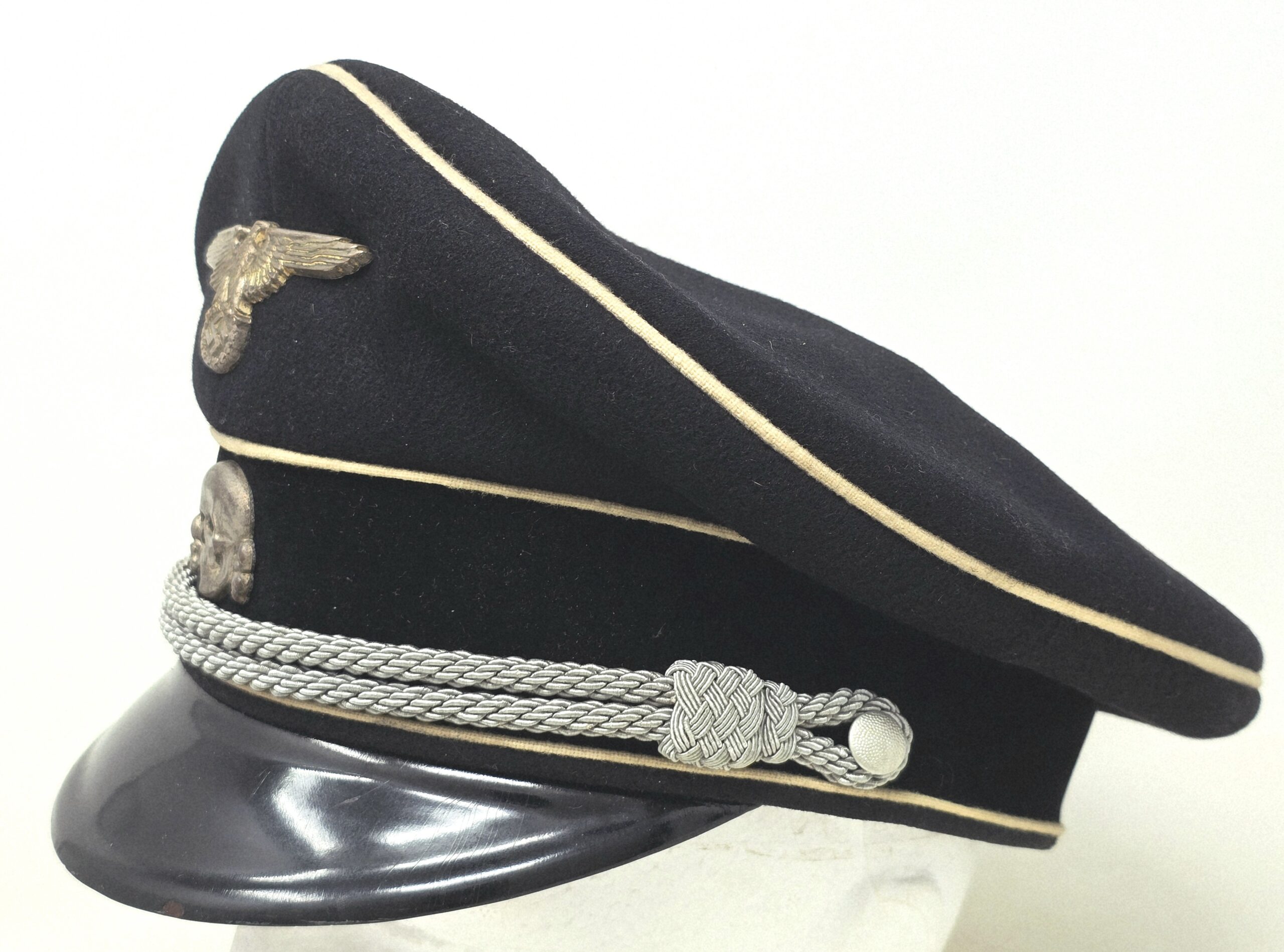 Beautiful Allgemeine-SS Officer's Visor Cap, Named - Image 5