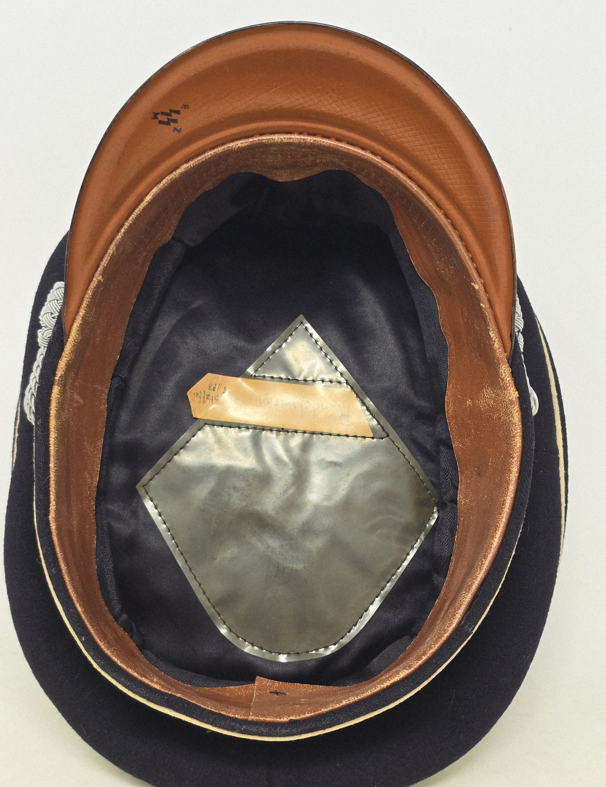 Beautiful Allgemeine-SS Officer's Visor Cap, Named - Image 8