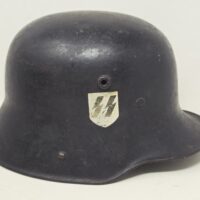 Allgemeine-SS Transitional M17 Helmet, Double Decal