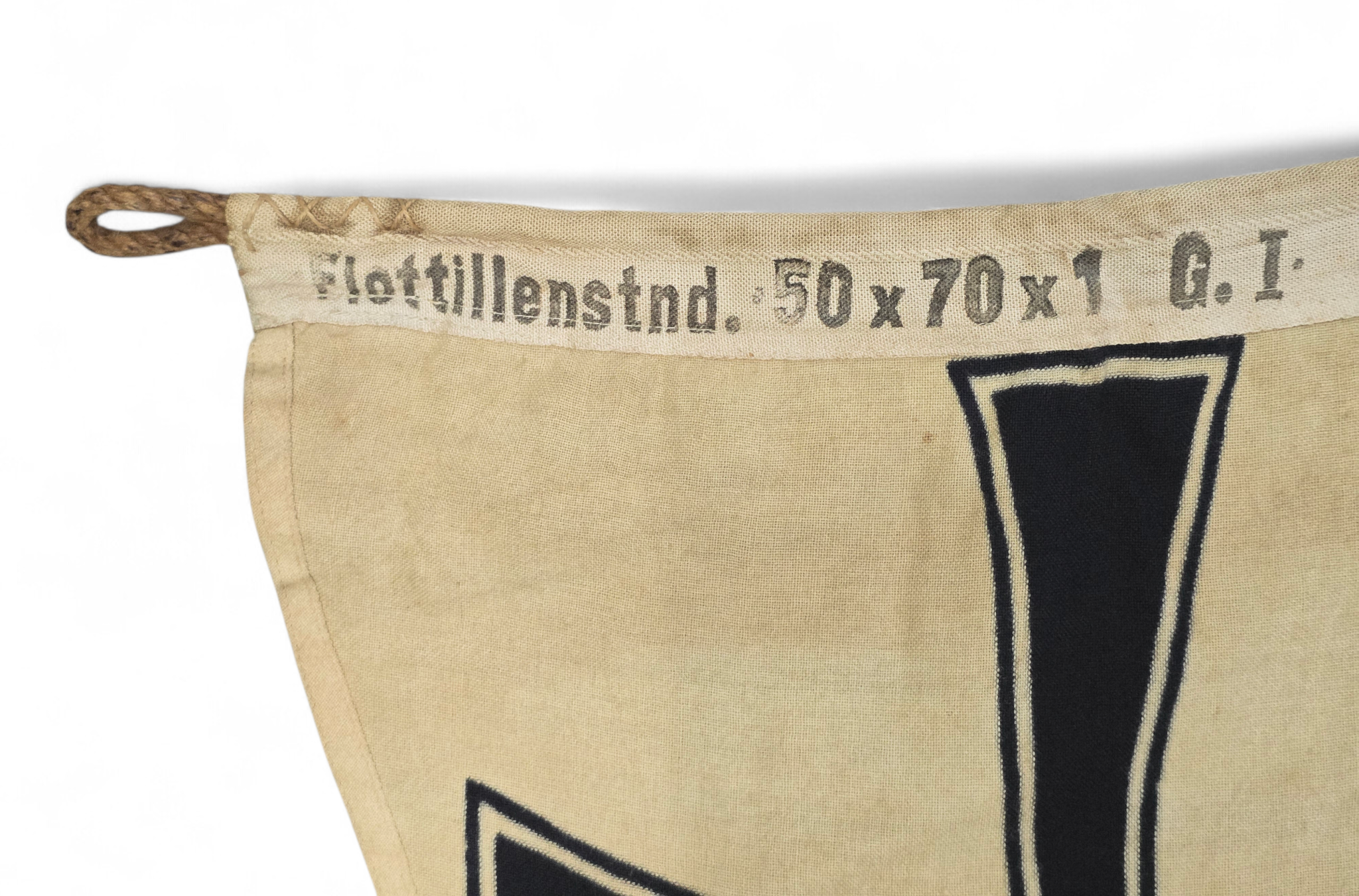 Kriegsmarine Flotilla Pennant, Rare - Image 2