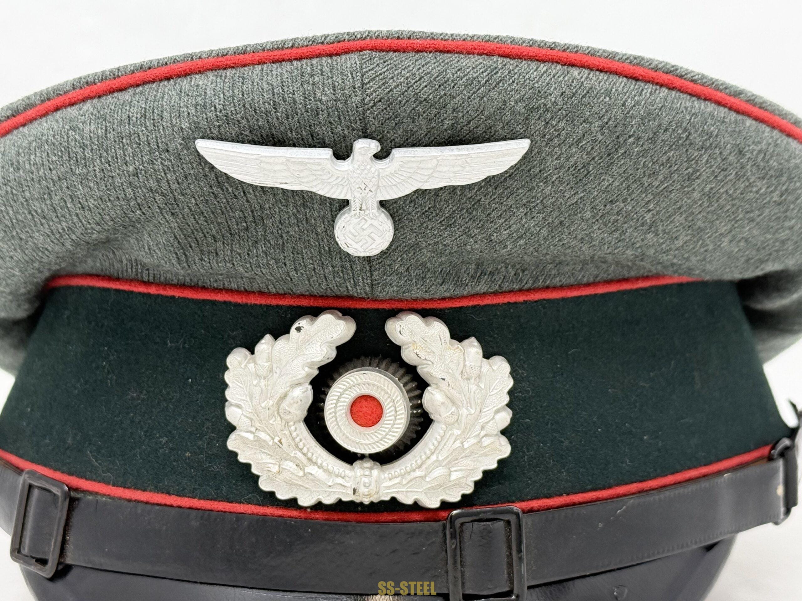 Heer Artillery EM/NCO Visor -Clemens Wagner 1939 - Image 3