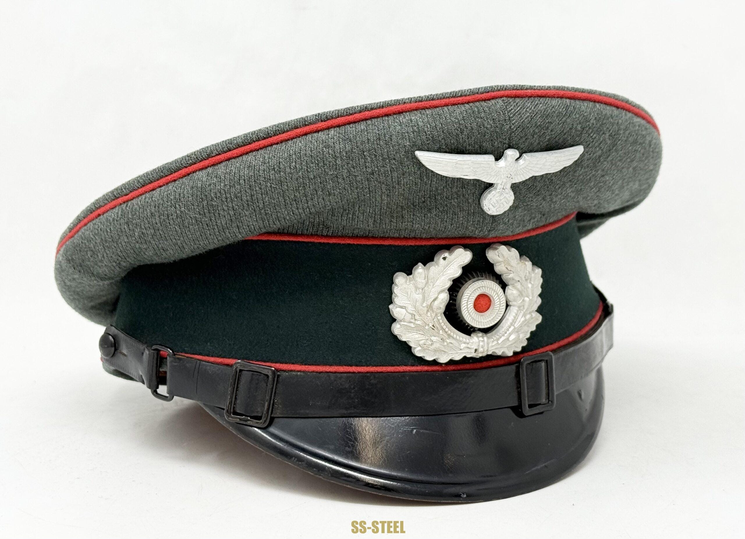 Heer Artillery EM/NCO Visor -Clemens Wagner 1939 - Image 4