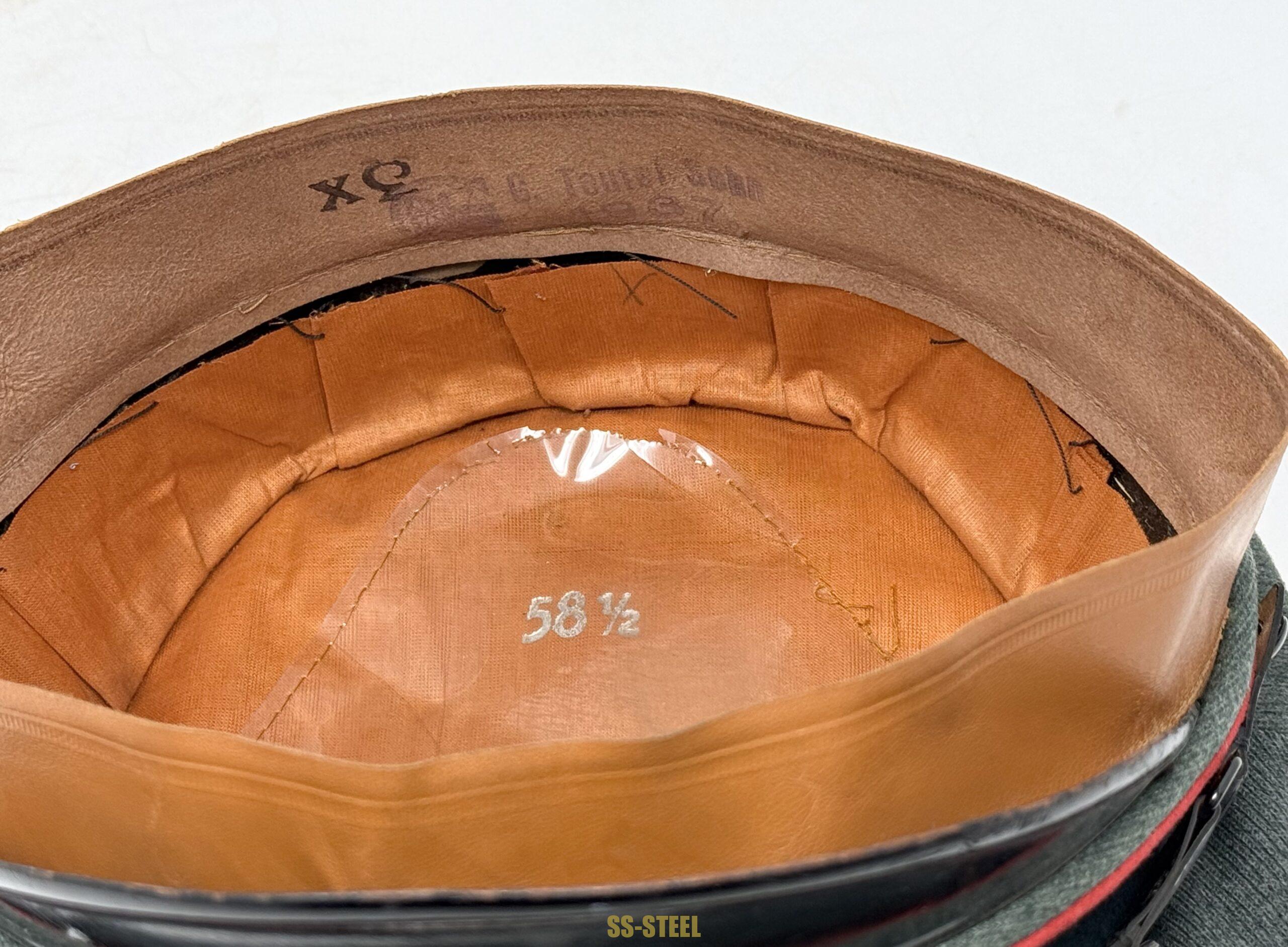 Heer Artillery EM/NCO Visor -Clemens Wagner 1939 - Image 14