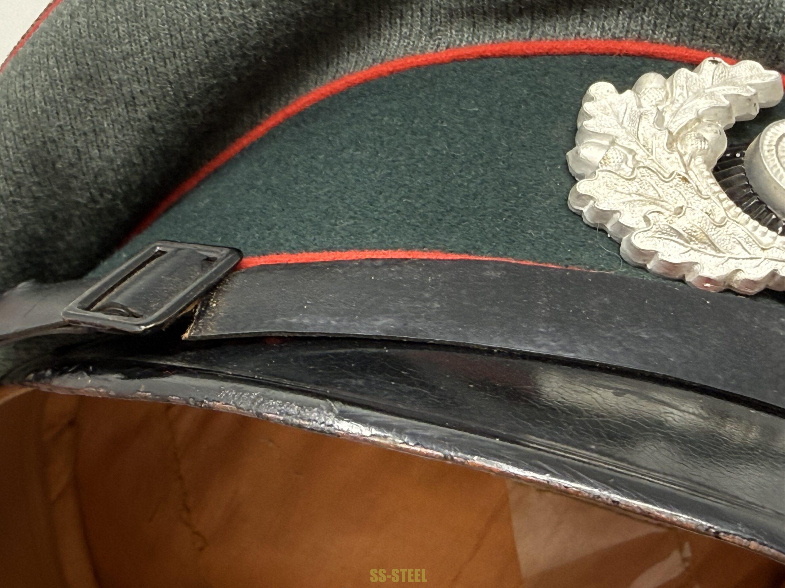 Heer Artillery EM/NCO Visor -Clemens Wagner 1939 - Image 20