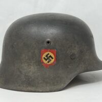 Police Double Decal Camo M42 Helmet