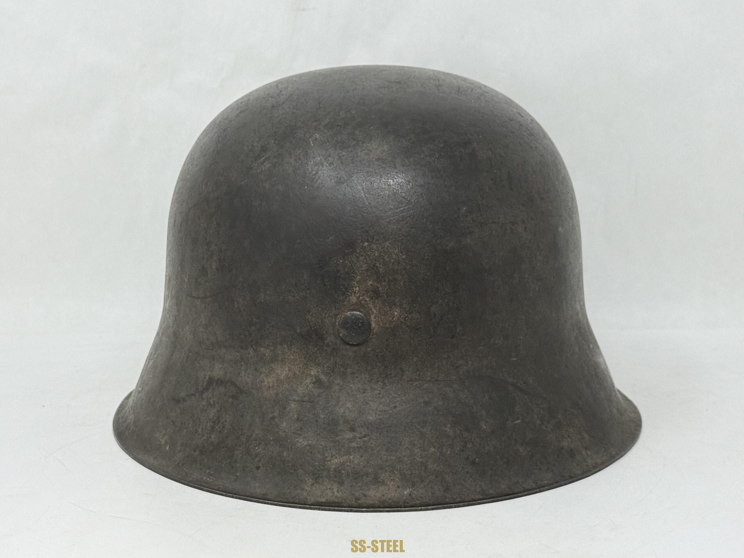 Police Double Decal Camo M42 Helmet - Image 7