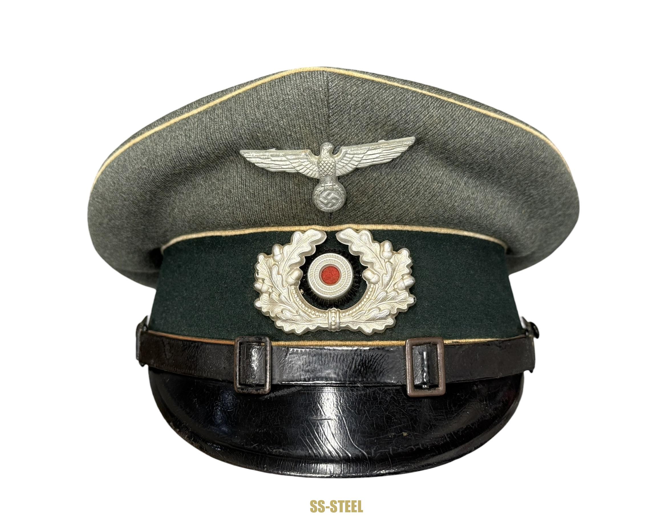 Heer EM/NCO Infantry Visor -1938 DRESDEN