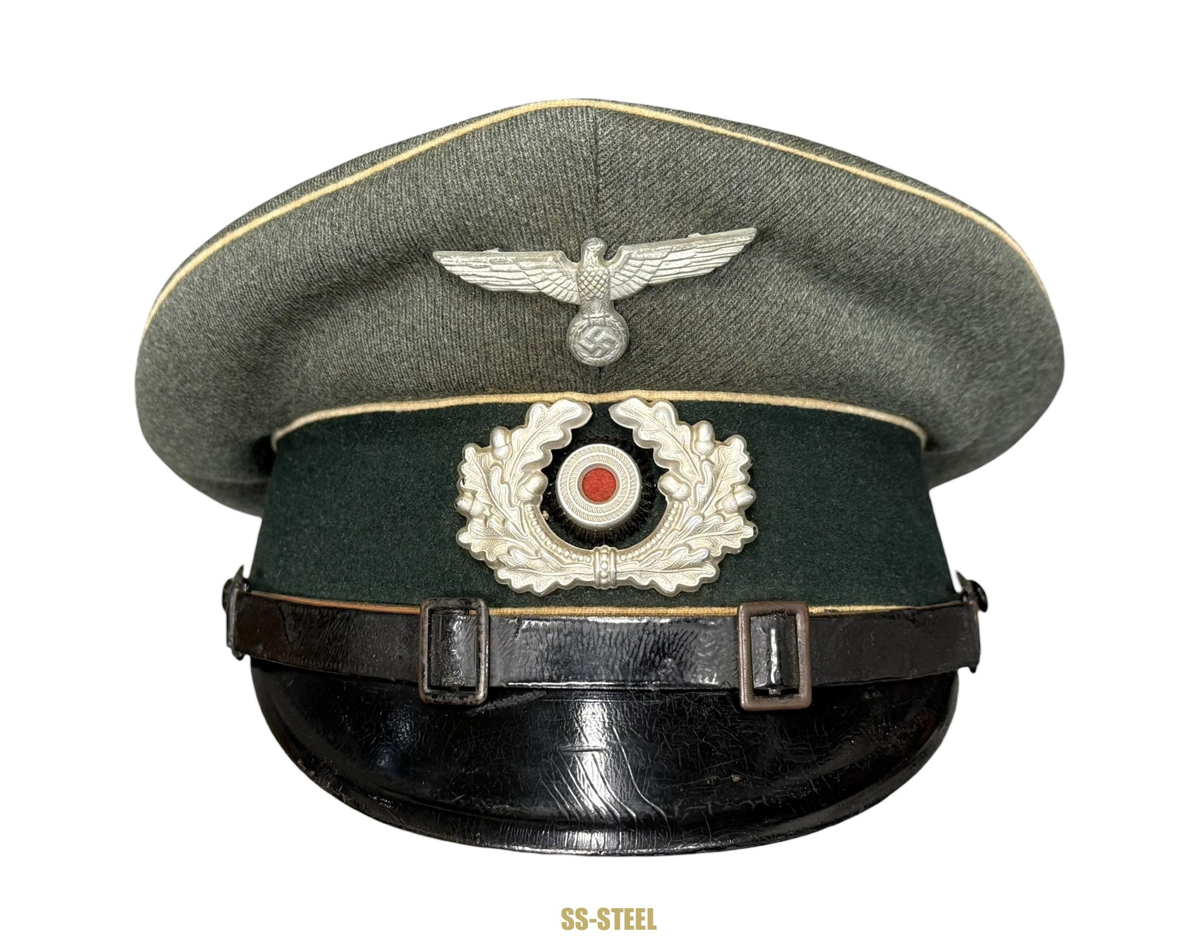 Heer EM/NCO Infantry Visor -1938 DRESDEN - Image 2