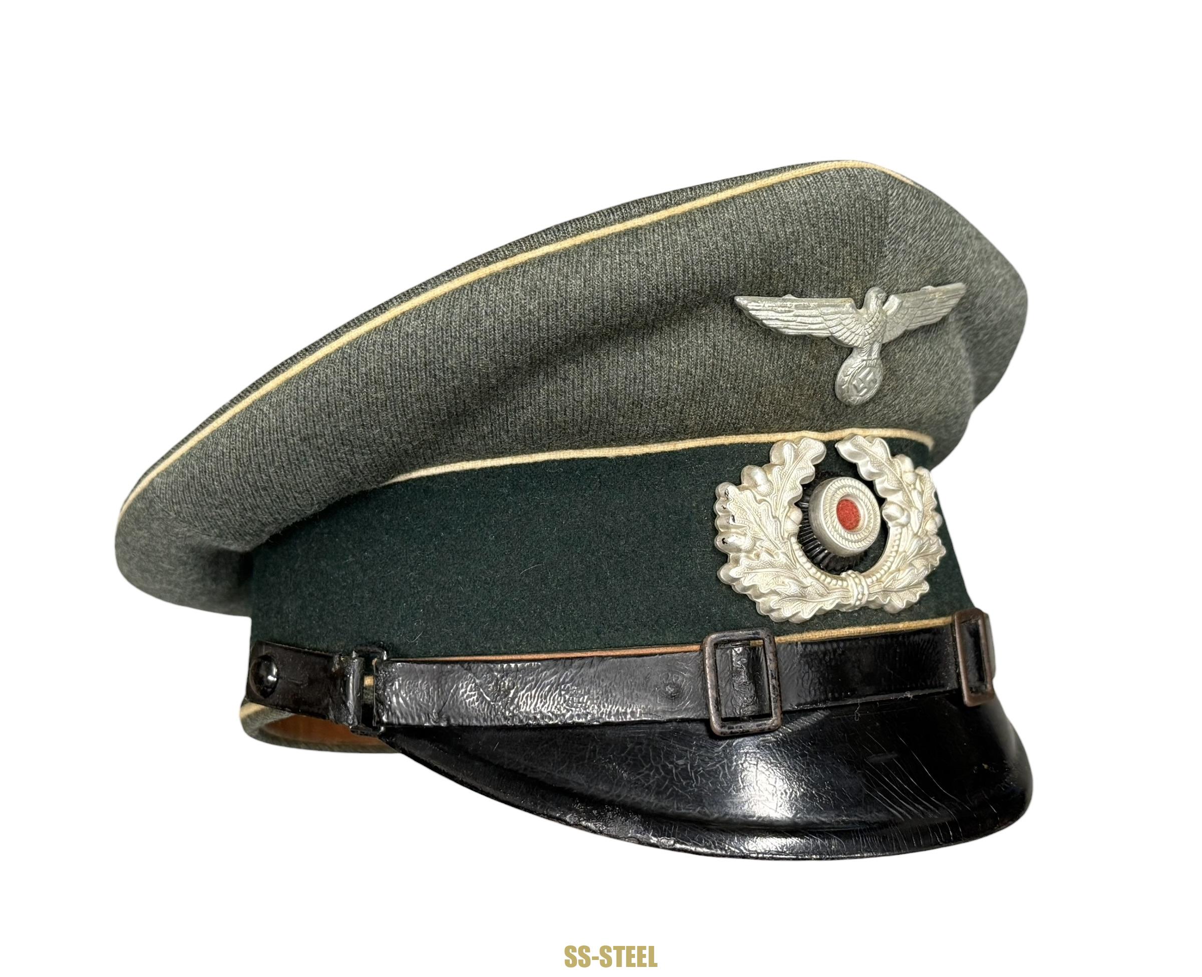 Heer EM/NCO Infantry Visor -1938 DRESDEN - Image 3