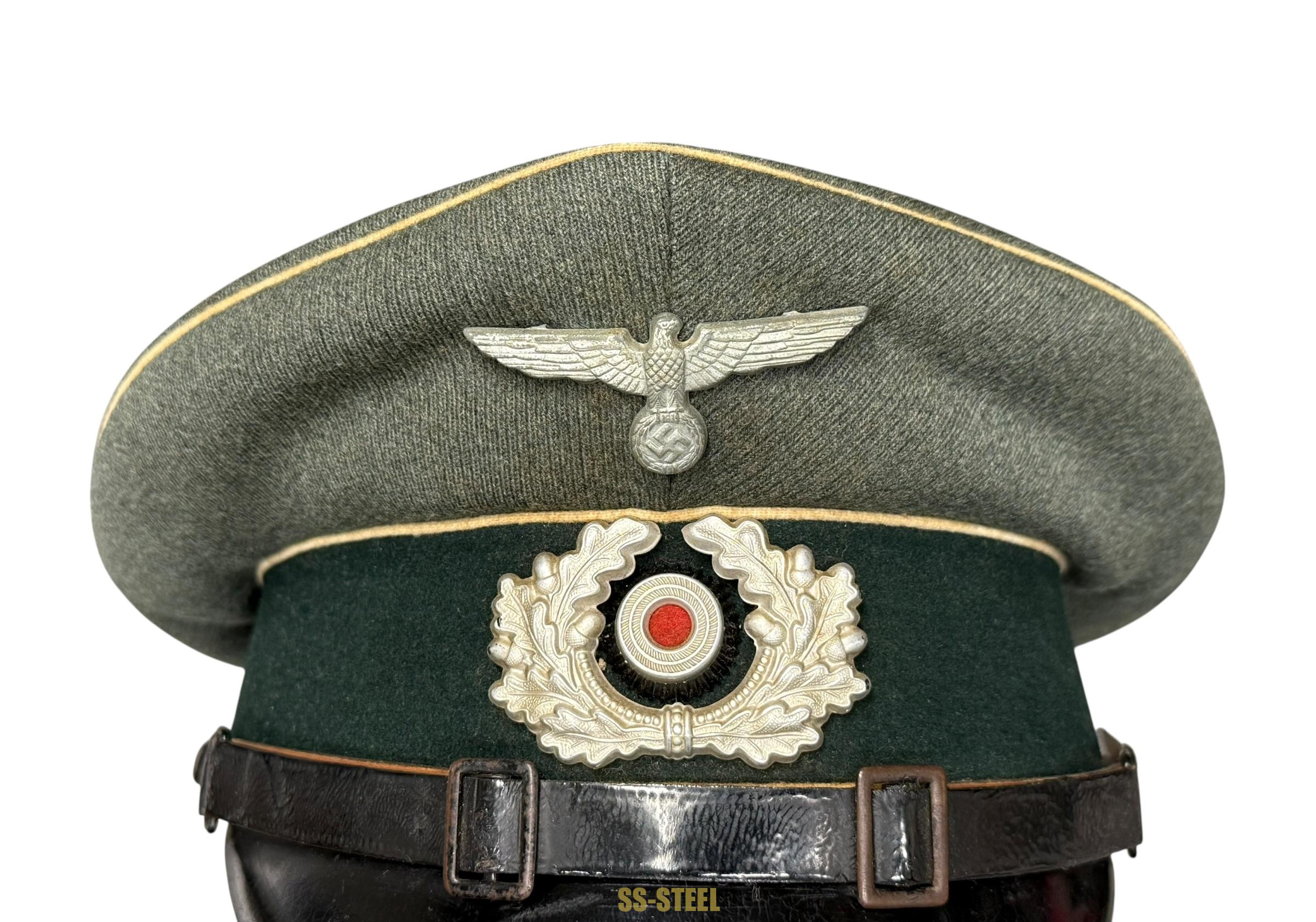 Heer EM/NCO Infantry Visor -1938 DRESDEN - Image 9