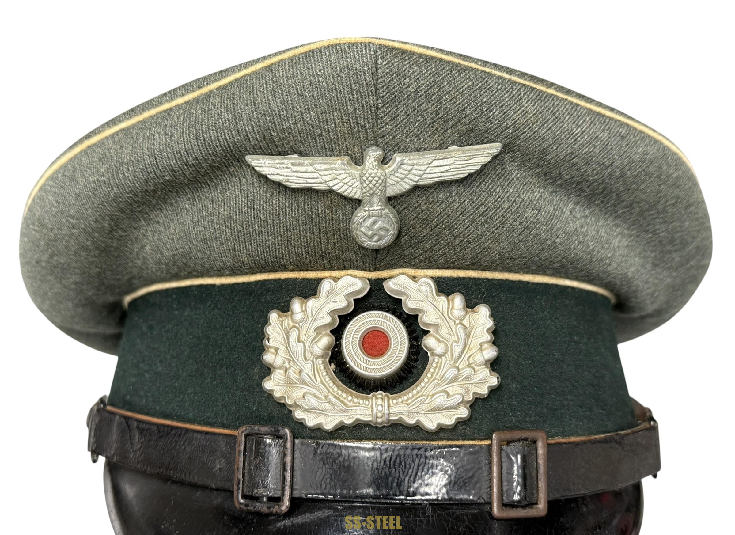 Heer EM/NCO Infantry Visor -1938 DRESDEN - Image 10