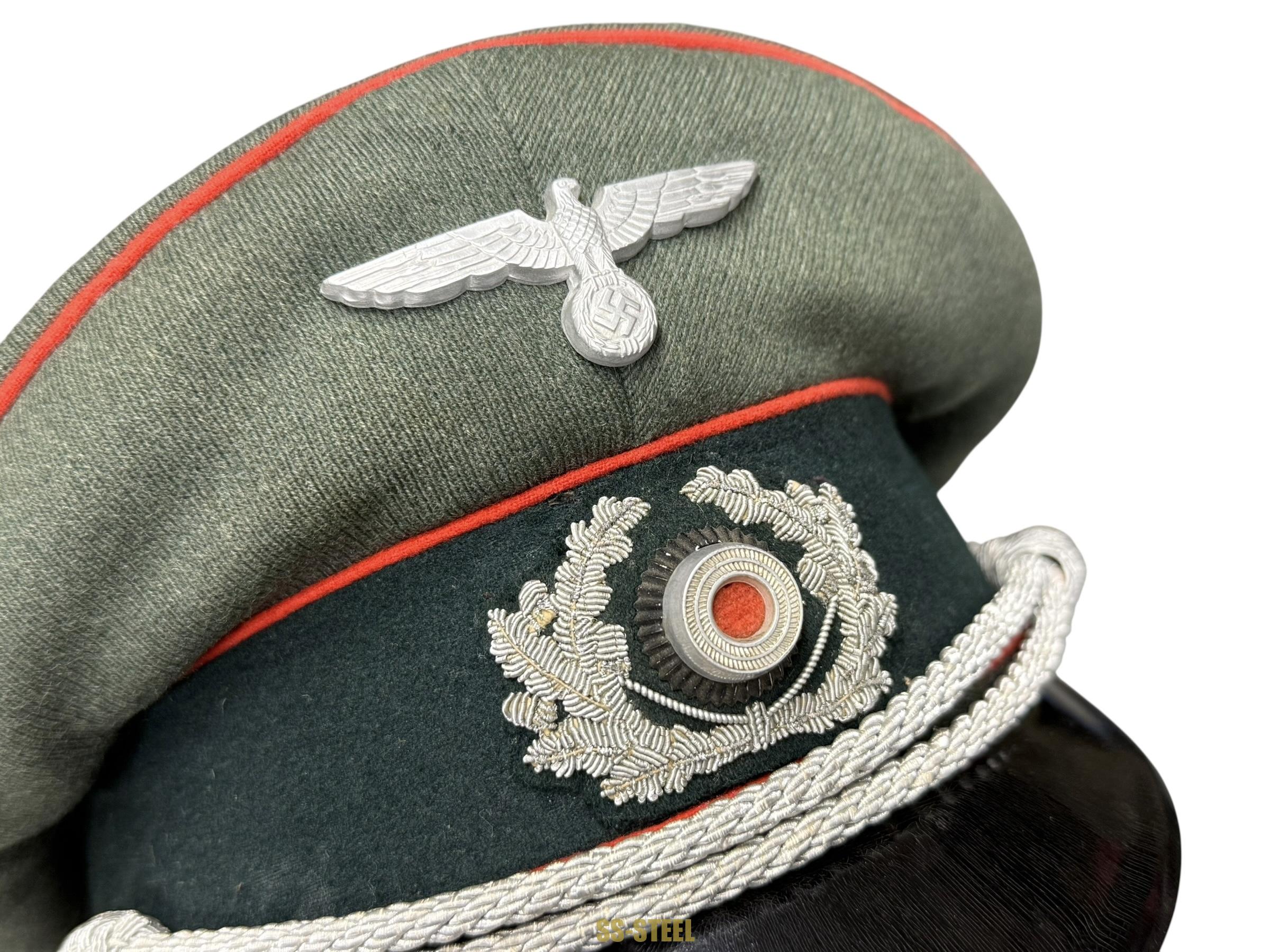 Heer Officer Artillery Visor -EARLY 1937 - Image 11