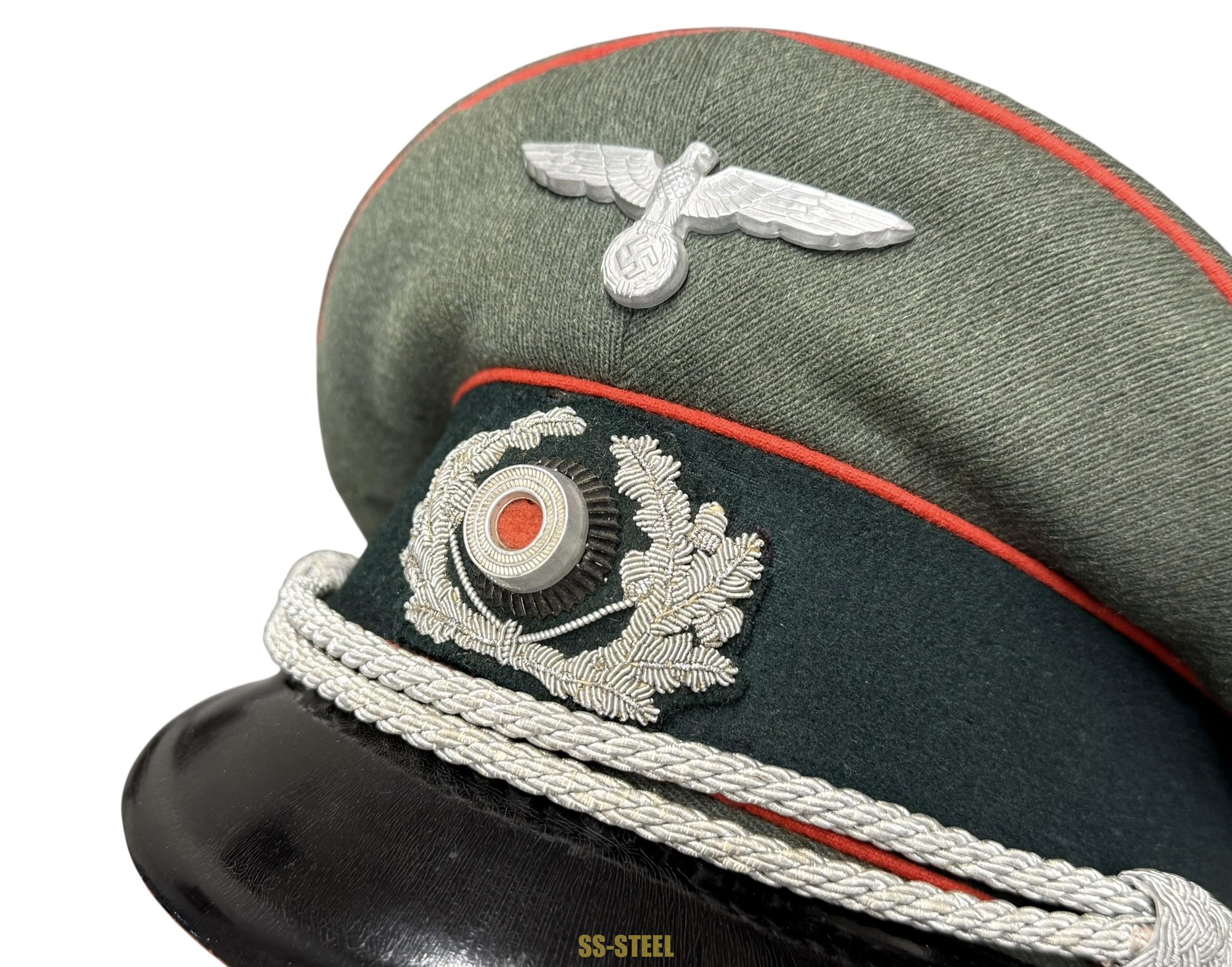 Heer Officer Artillery Visor -EARLY 1937 - Image 12
