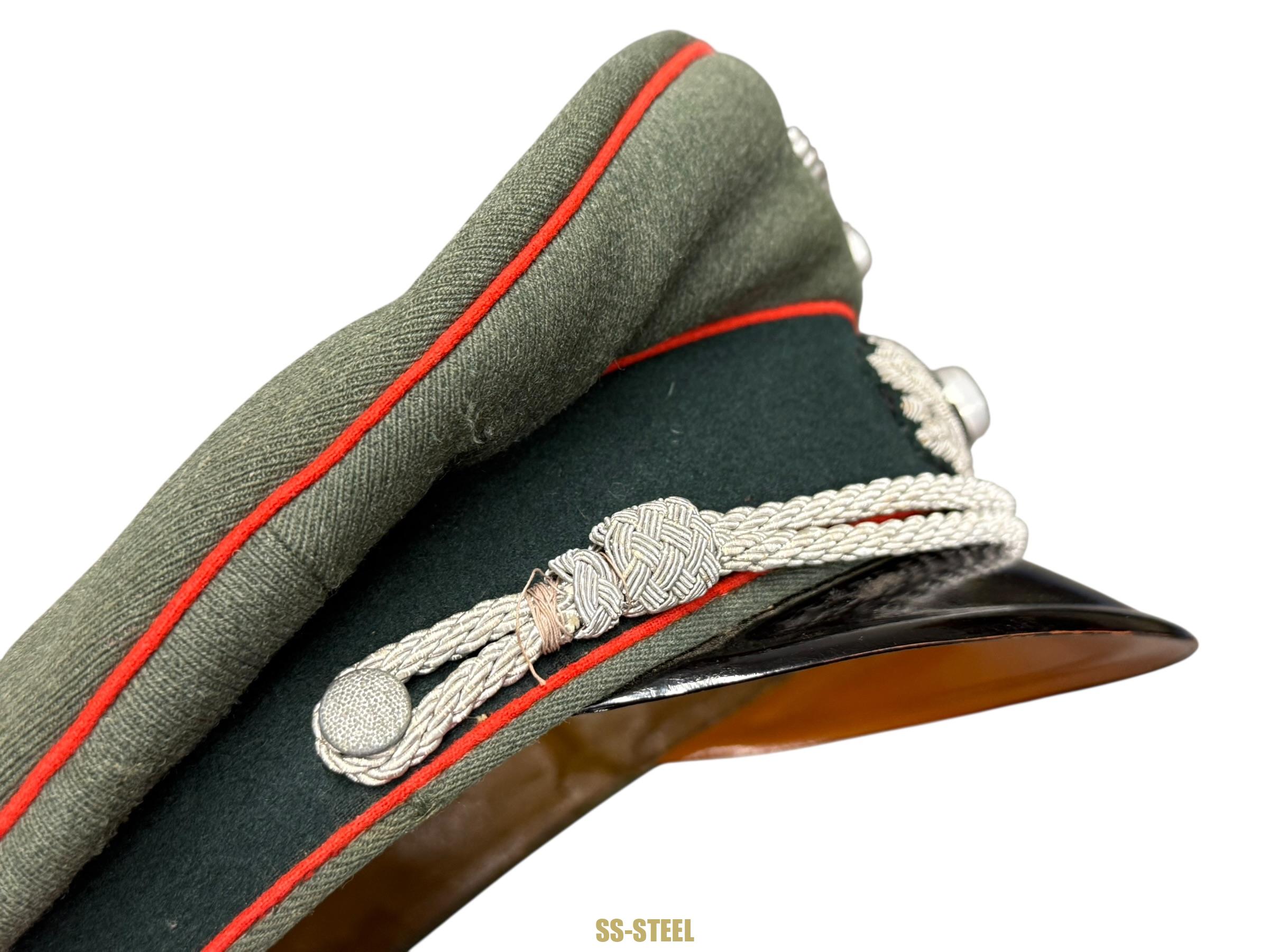 Heer Officer Artillery Visor -EARLY 1937 - Image 13
