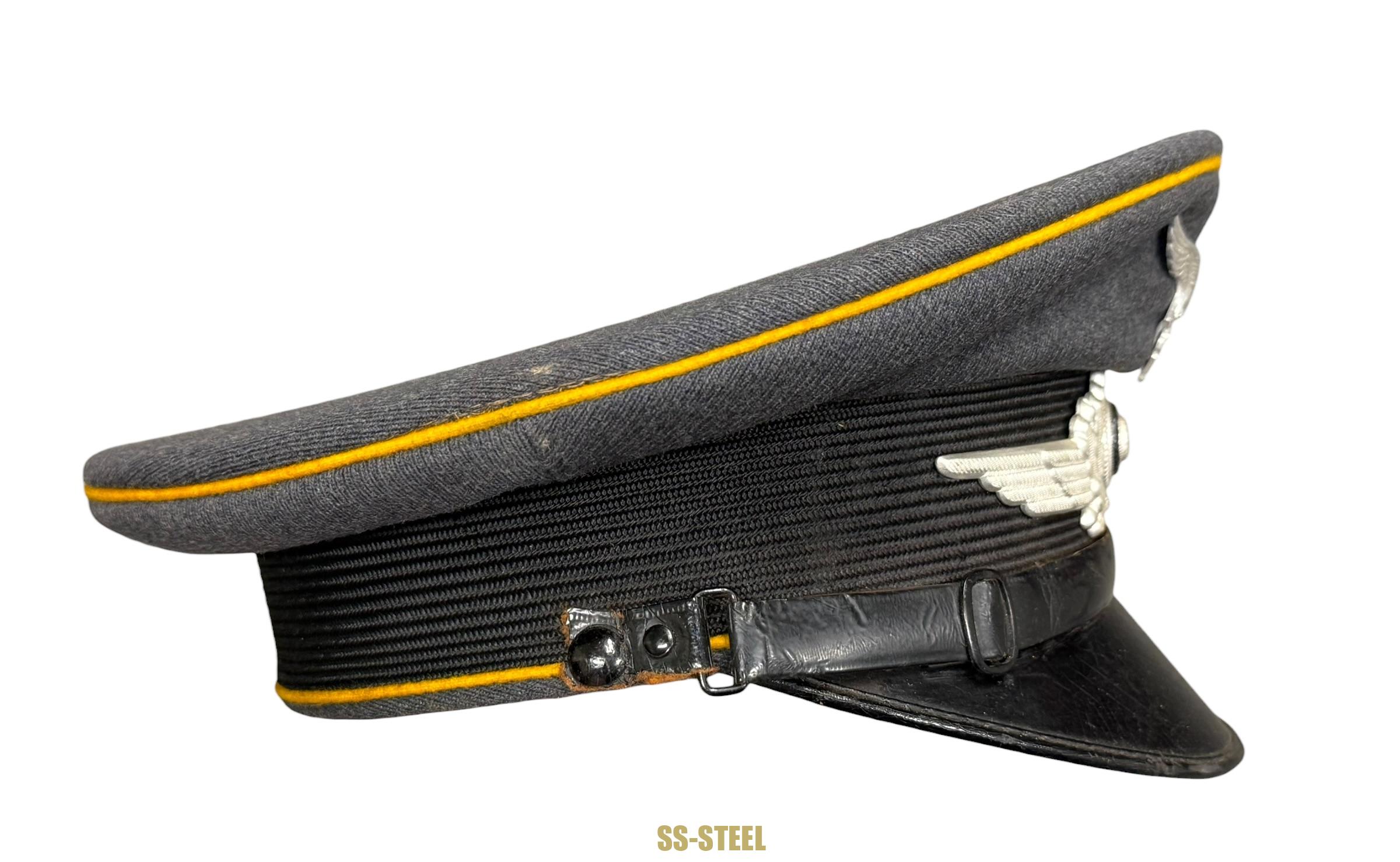 Luftwaffe EM/NCO Flieger /Fallschirmjager Visor - Image 5