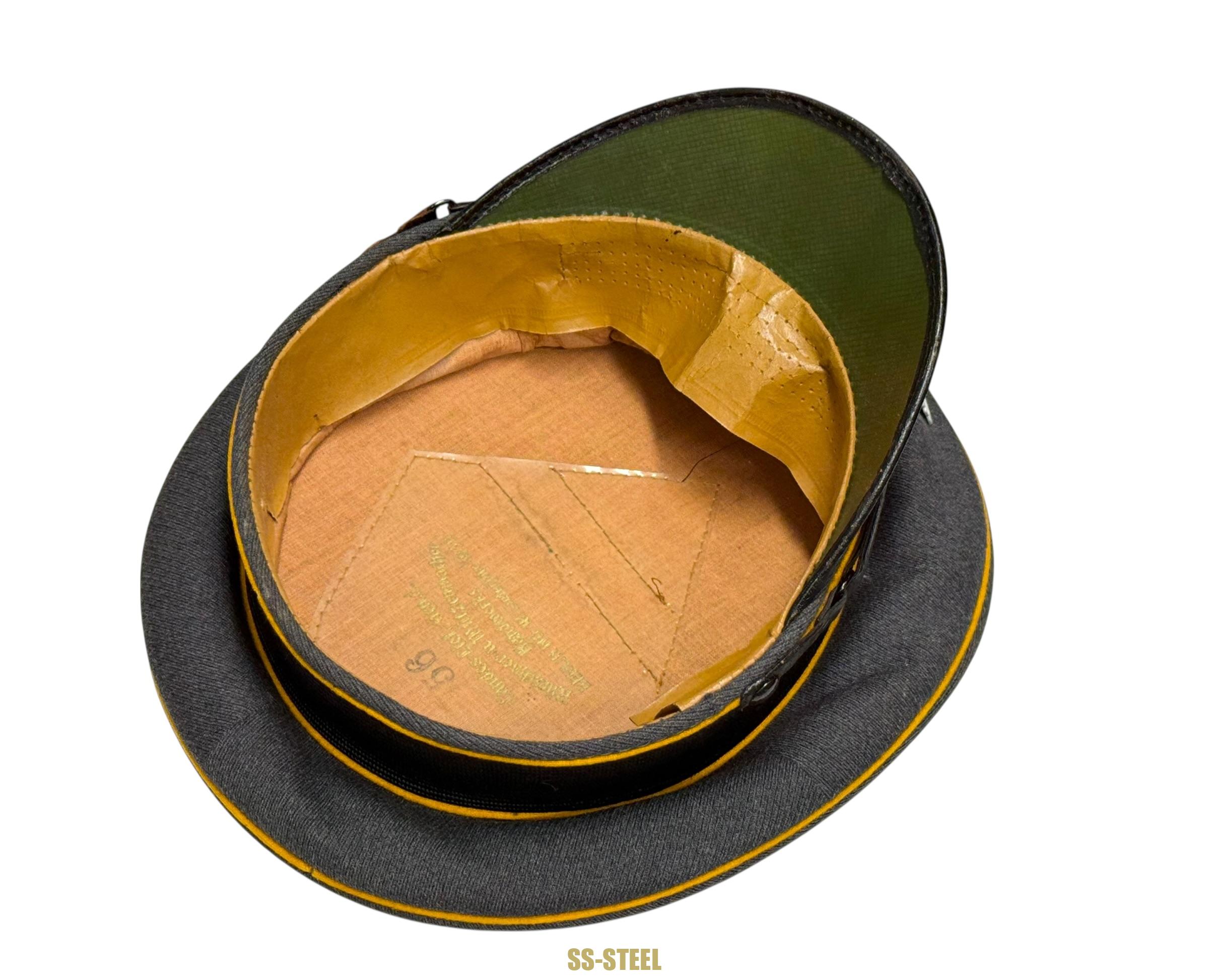 Luftwaffe EM/NCO Flieger /Fallschirmjager Visor - Image 10
