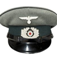 Heer Pioneer/Engineer EM NCO Visor Large-60 1/2!