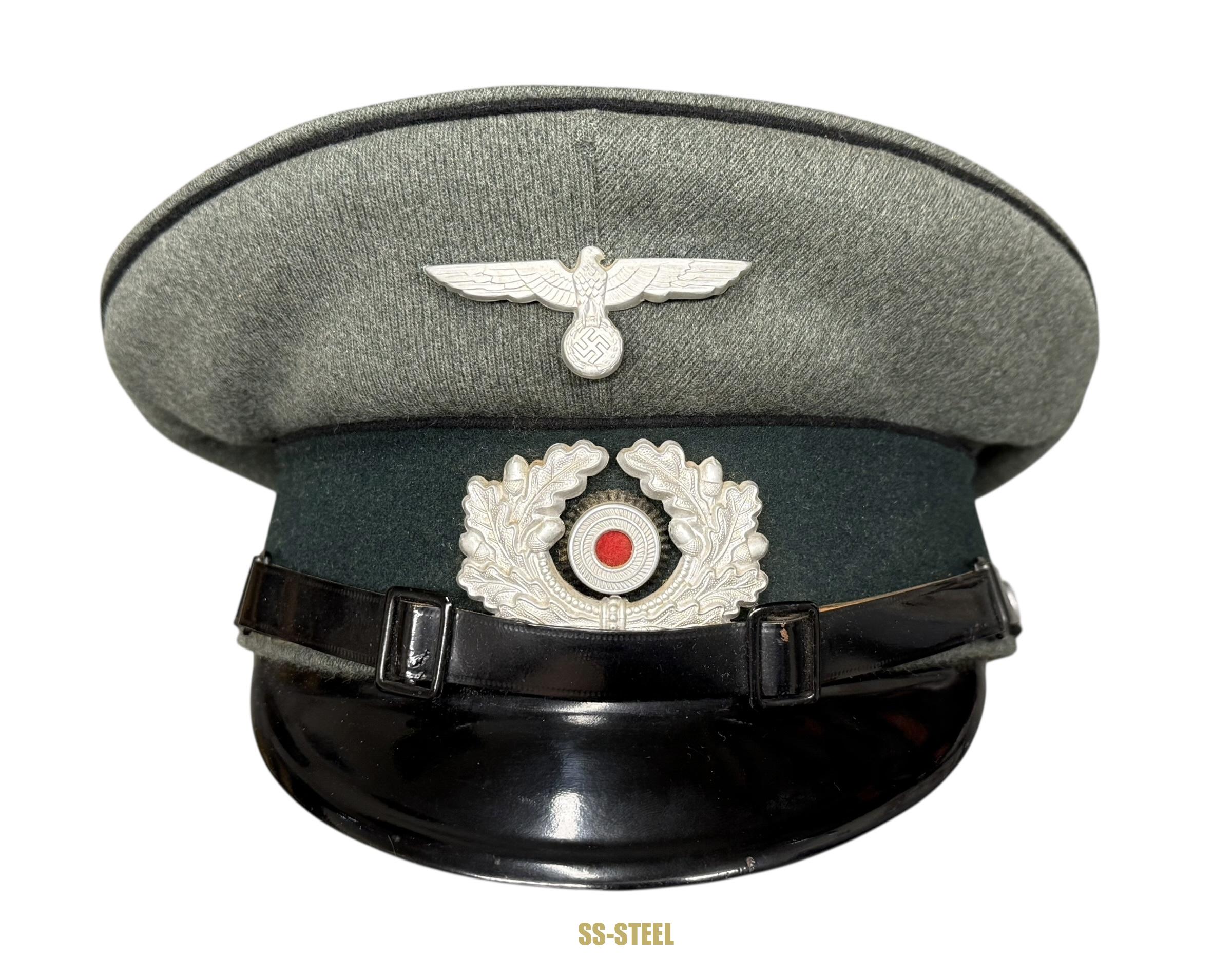 Heer Pioneer/Engineer EM NCO Visor Large-60 1/2! - Image 2