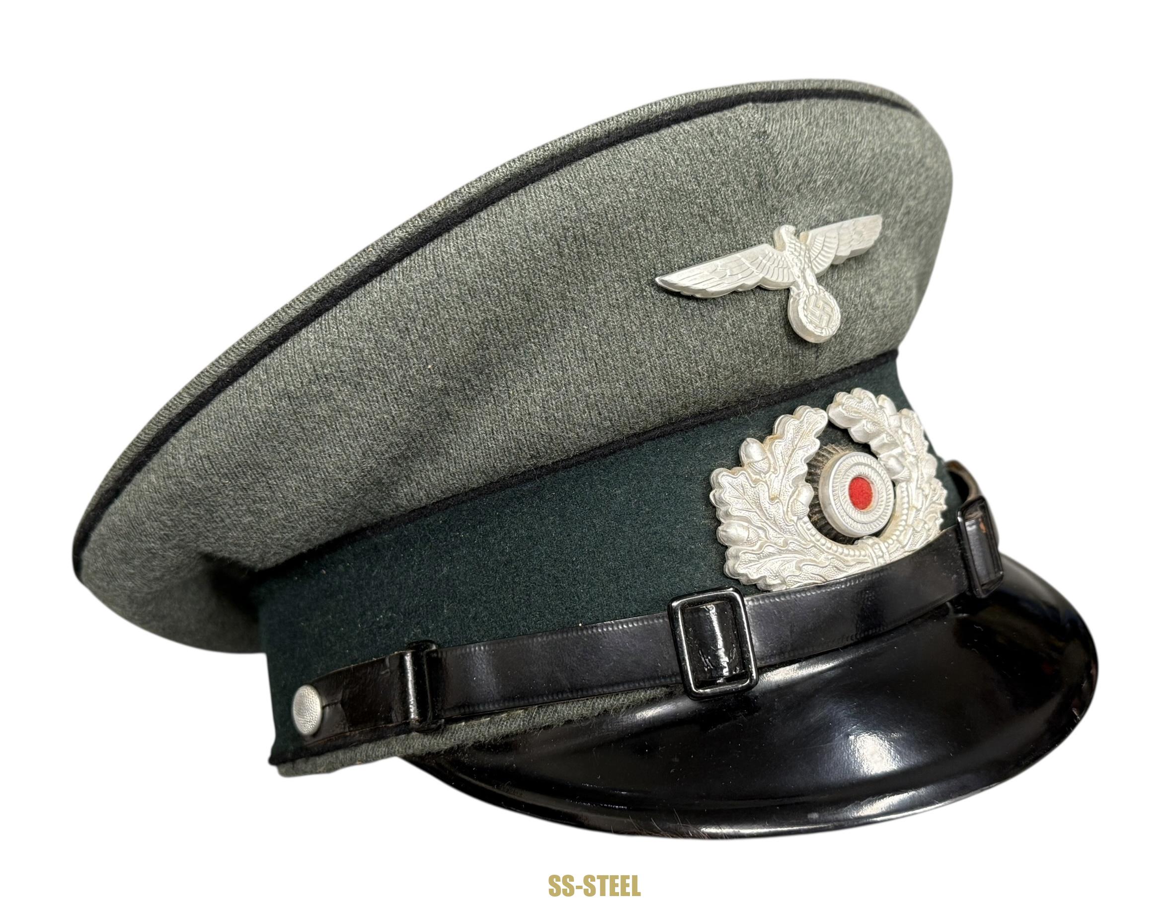 Heer Pioneer/Engineer EM NCO Visor Large-60 1/2! - Image 4