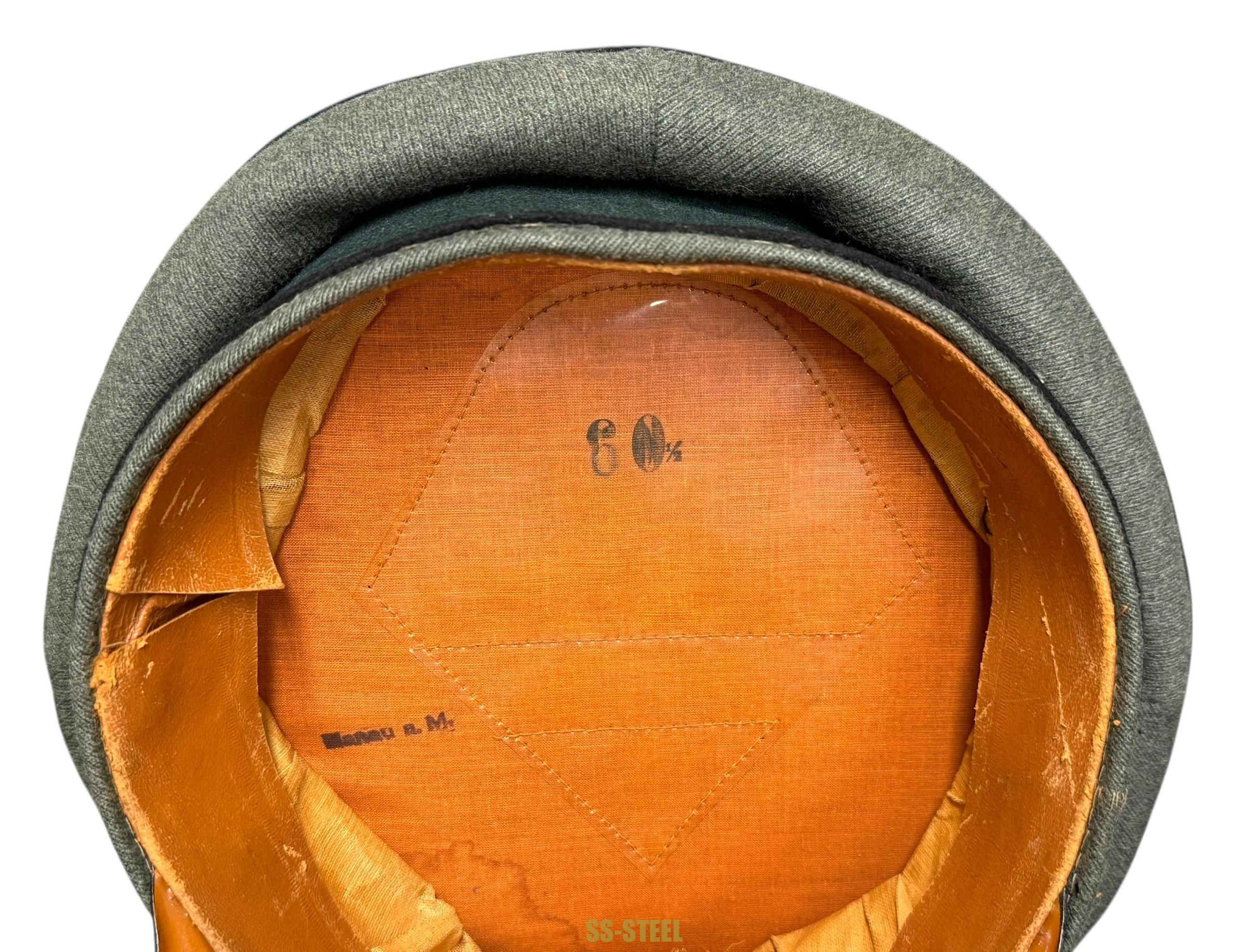 Heer Pioneer/Engineer EM NCO Visor Large-60 1/2! - Image 11