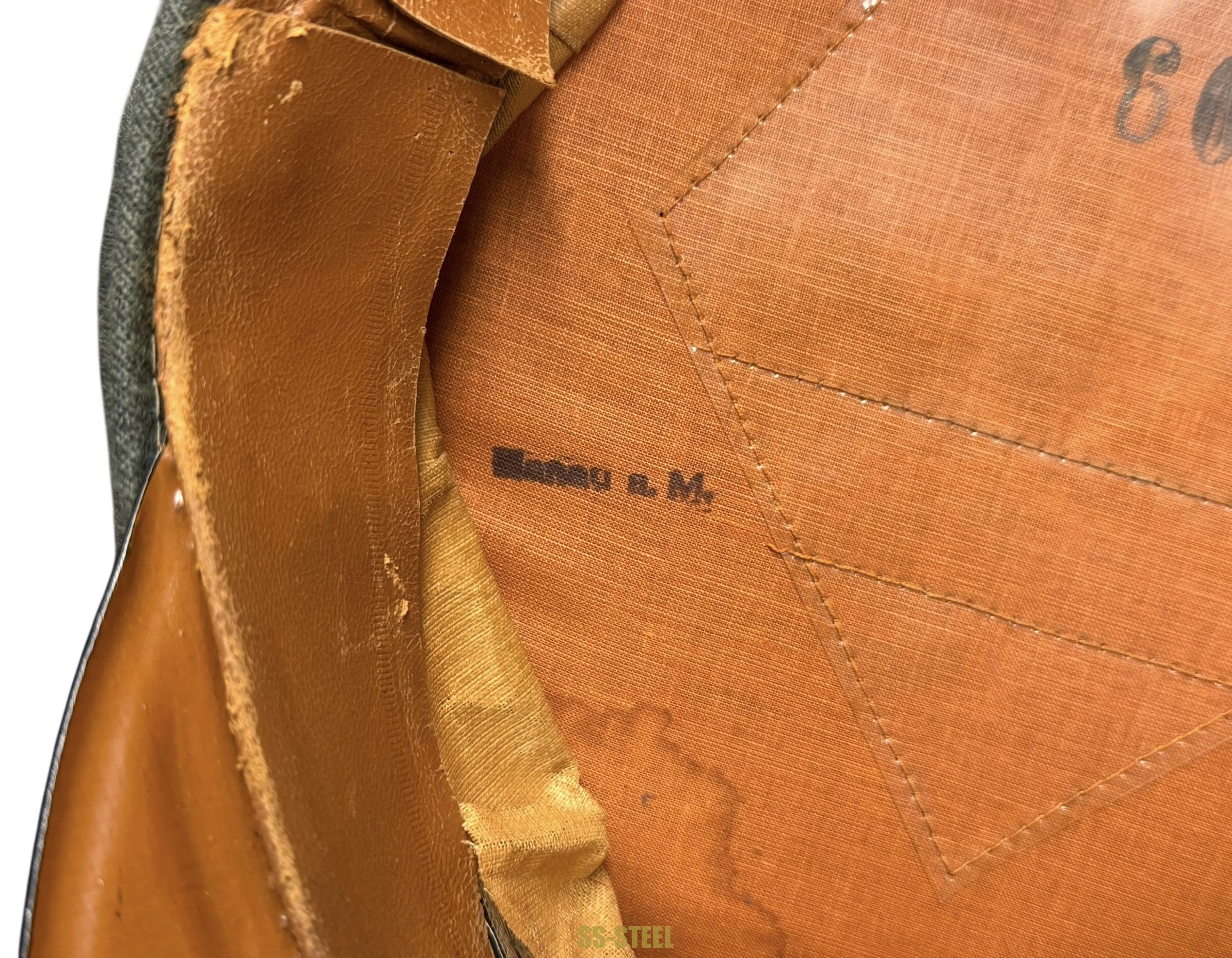 Heer Pioneer/Engineer EM NCO Visor Large-60 1/2! - Image 12